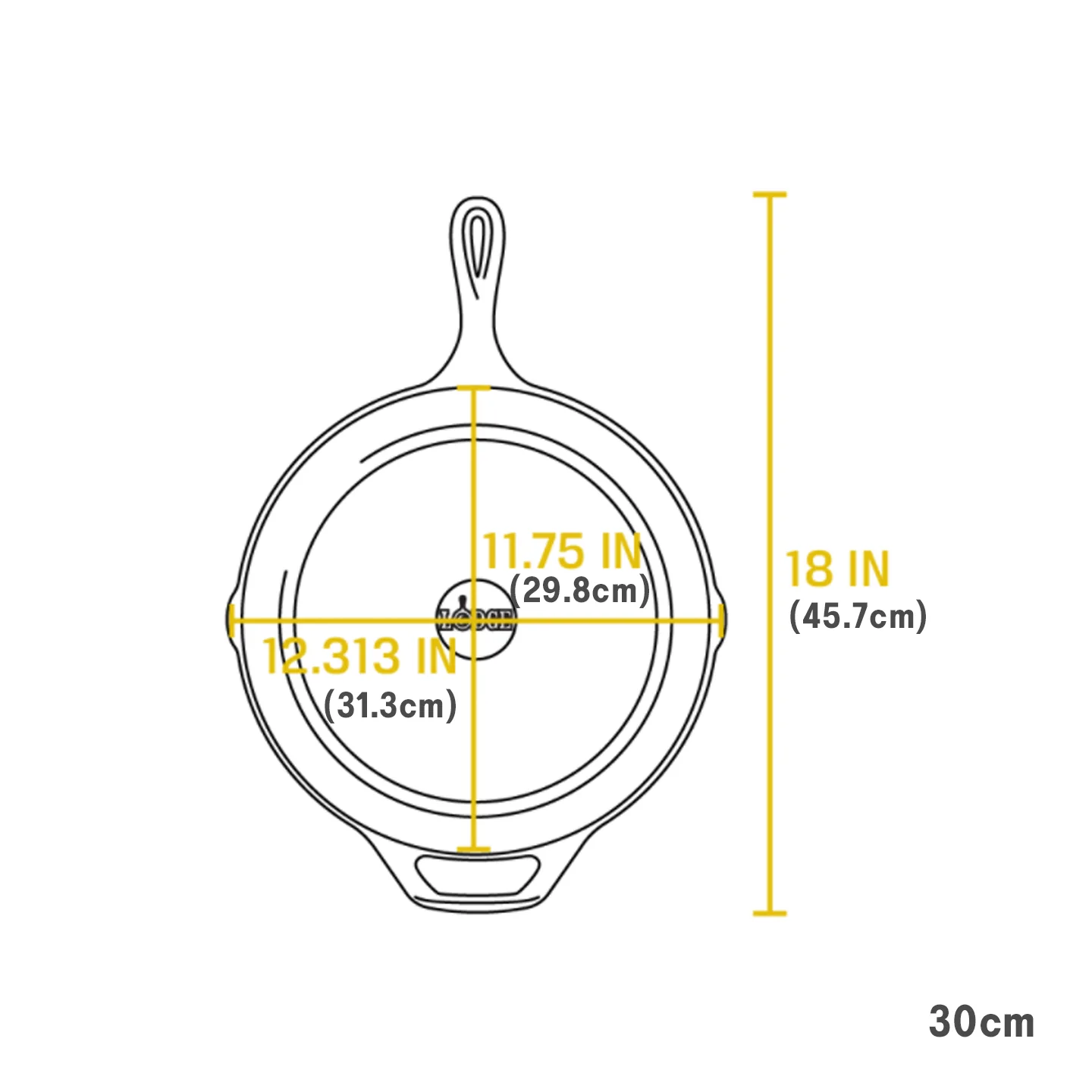 Lodge Round Skillet 2 Piece Set - Image 9