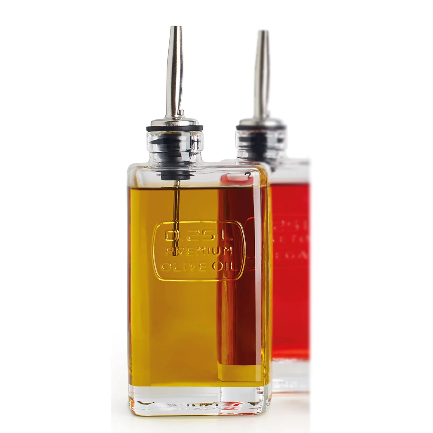 Luigi Bormioli Optima Olive Oil Bottle with Pourer / 250ml - Image 2