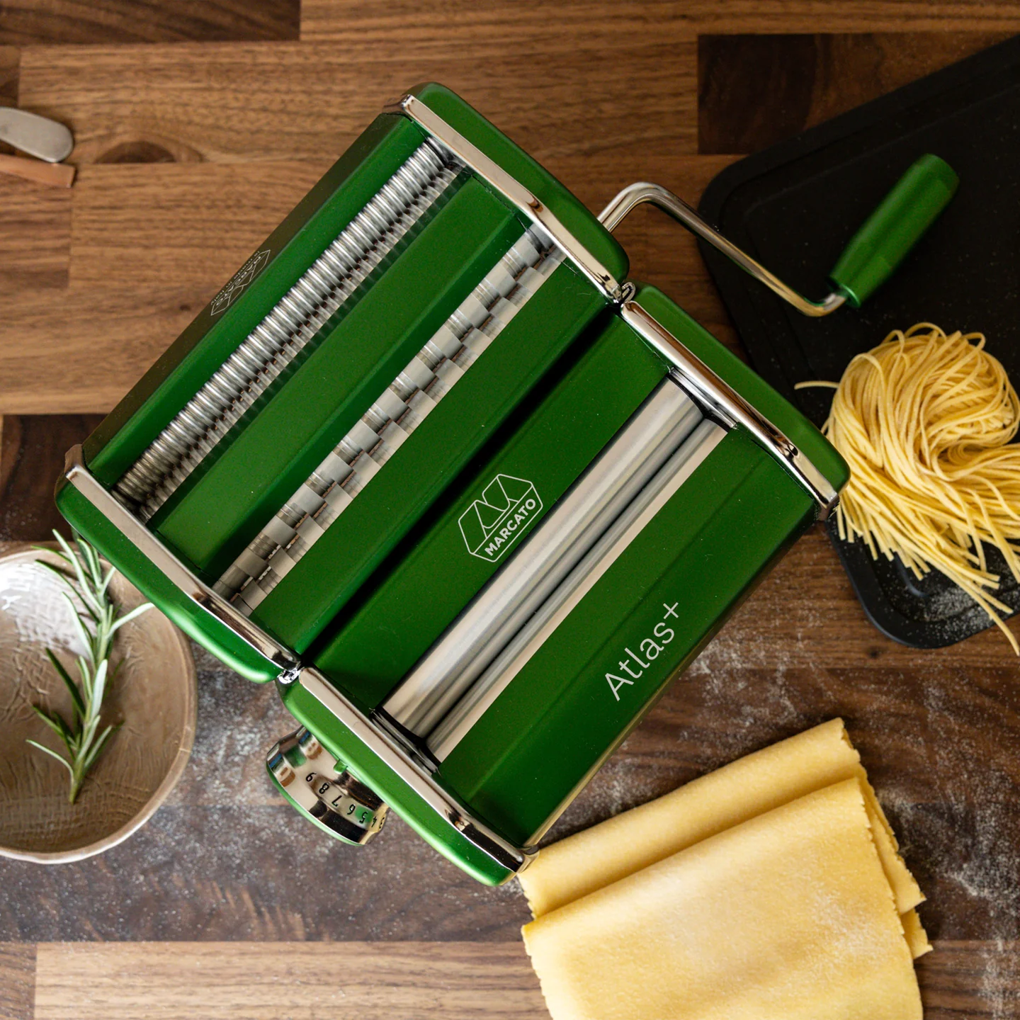 Marcato Atlas 150 Plus Pasta Maker / Green - Image 3