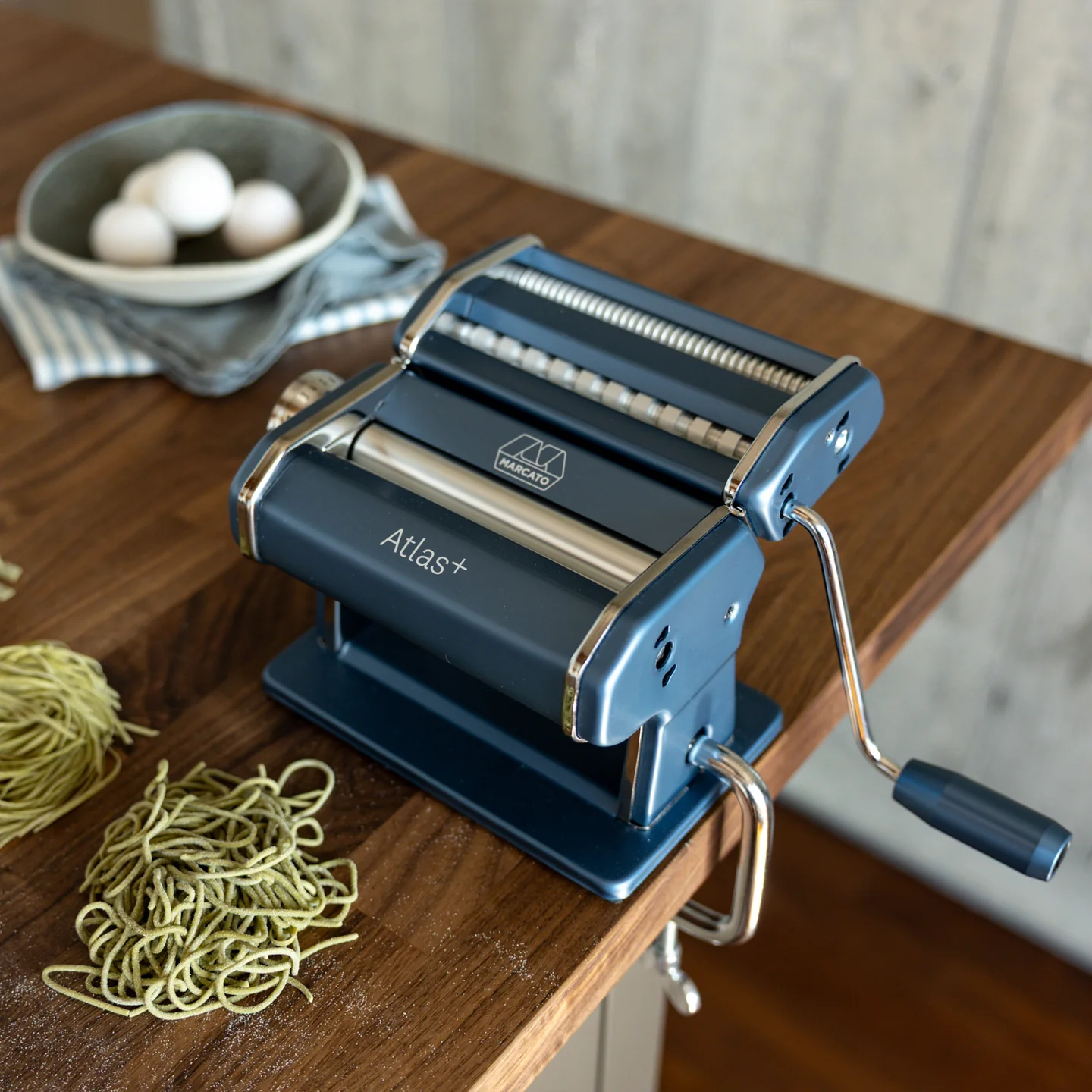 Marcato Atlas 150 Plus Pasta Maker / Powder Blue - Image 5