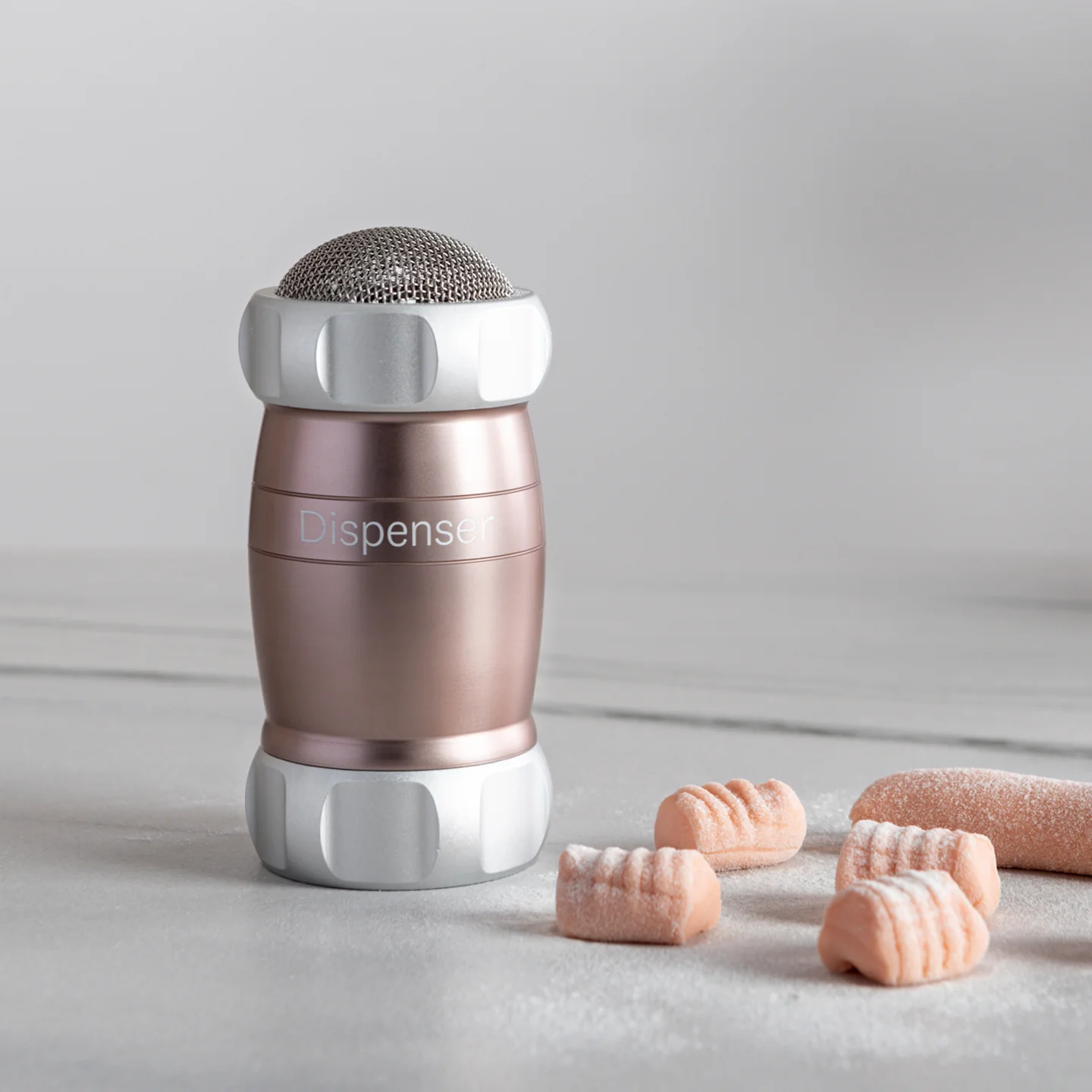 Marcato Flour Dispenser / Powder Pink - Image 2