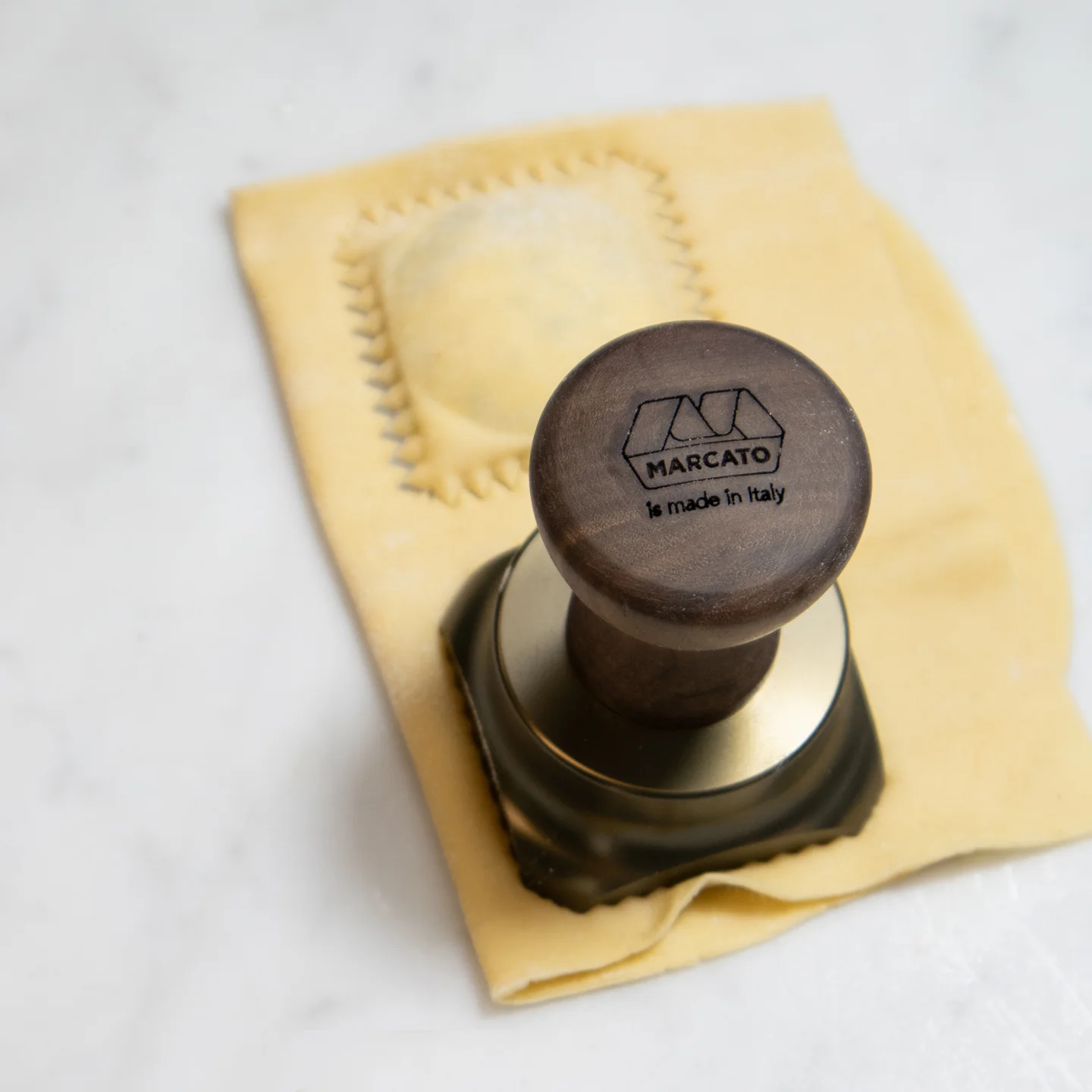 Marcato Ravioli Stamp / Square / 60mm / Walnut/Champagne - Image 2