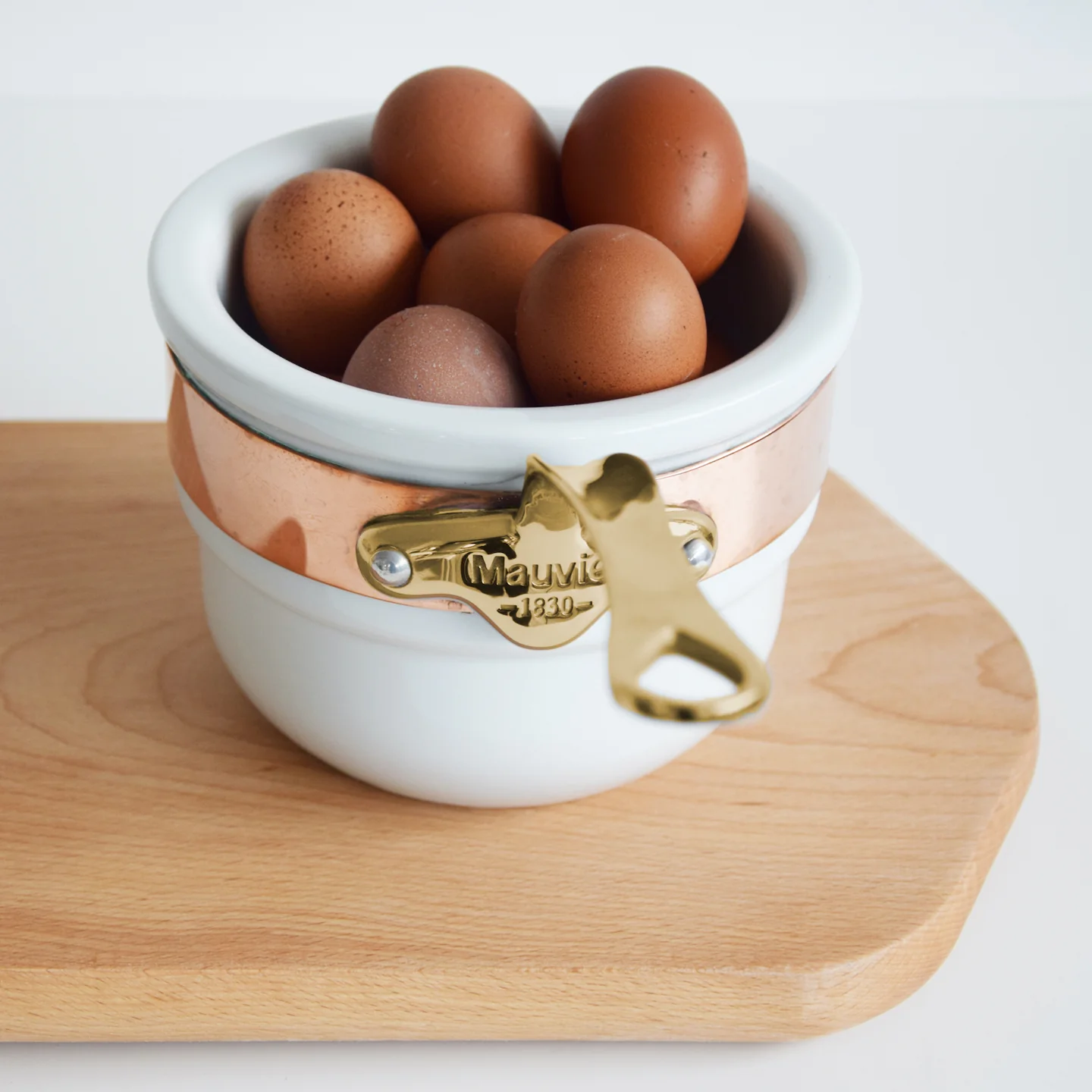 Mauviel M'150B Bain Marie Bronze Handles / 14cm - Image 2