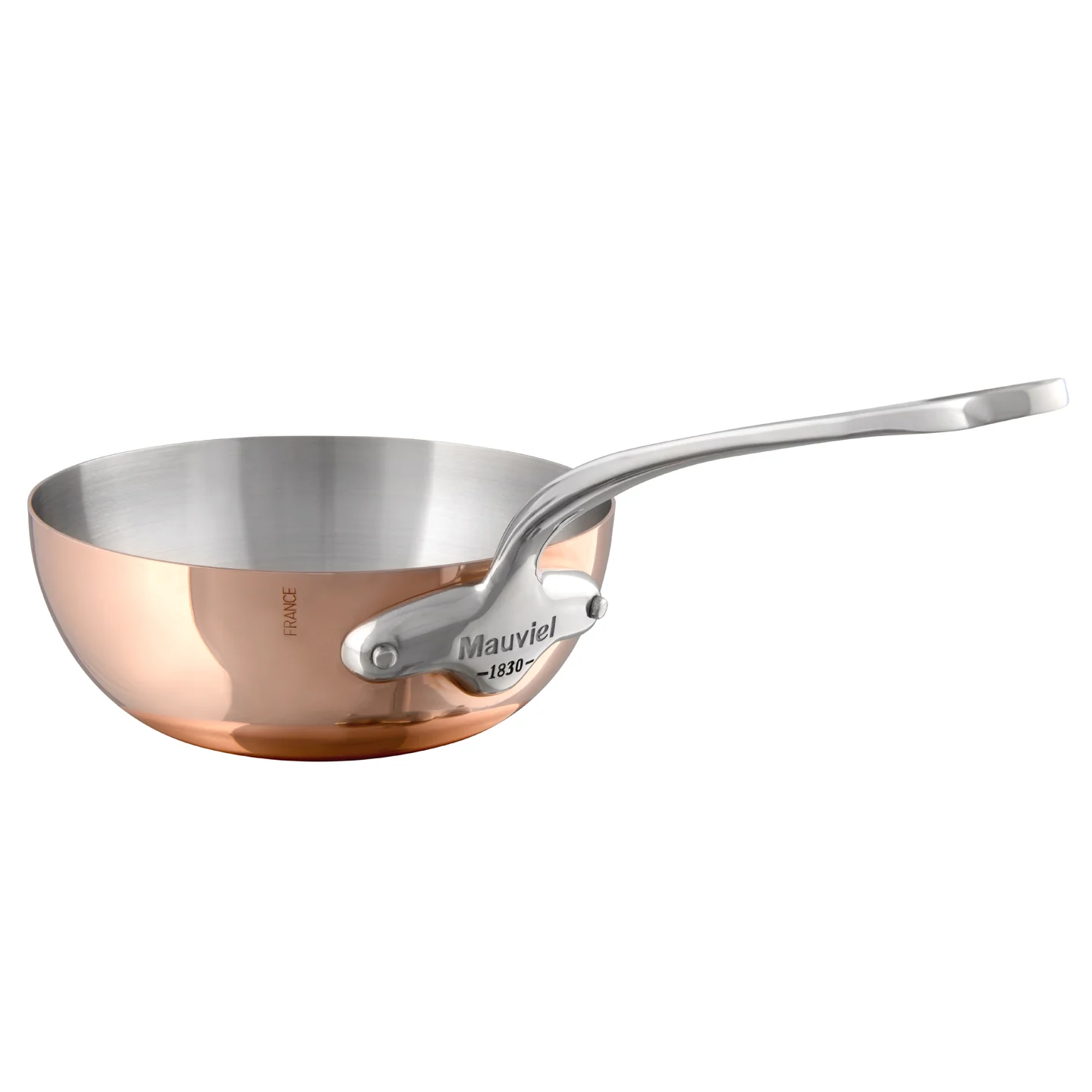 Mauviel M'150S Curved Splayed Saute Pan - Image 3