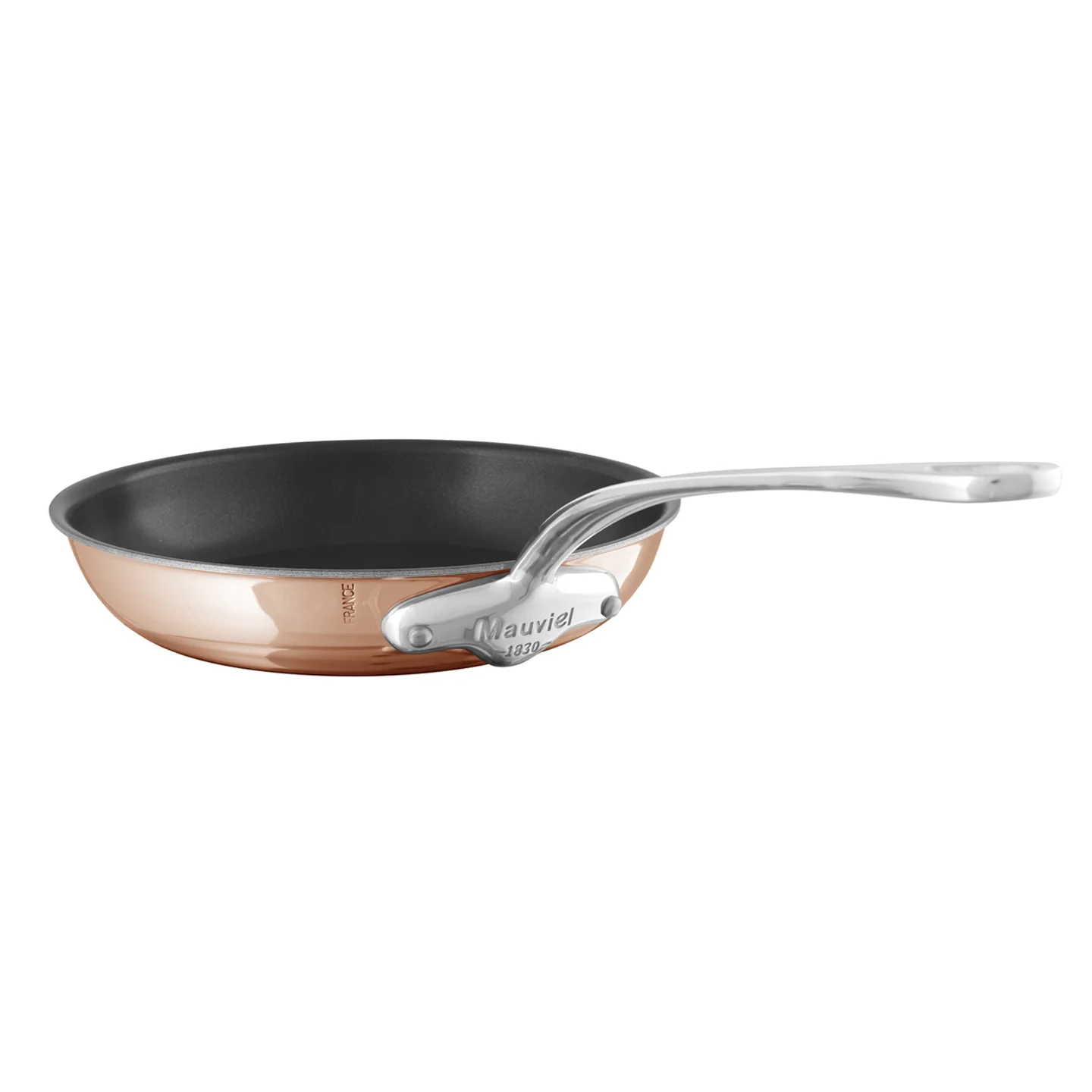 Mauviel M'6S Induction Compatible Copper Non-Stick Frying Pan - Image 3