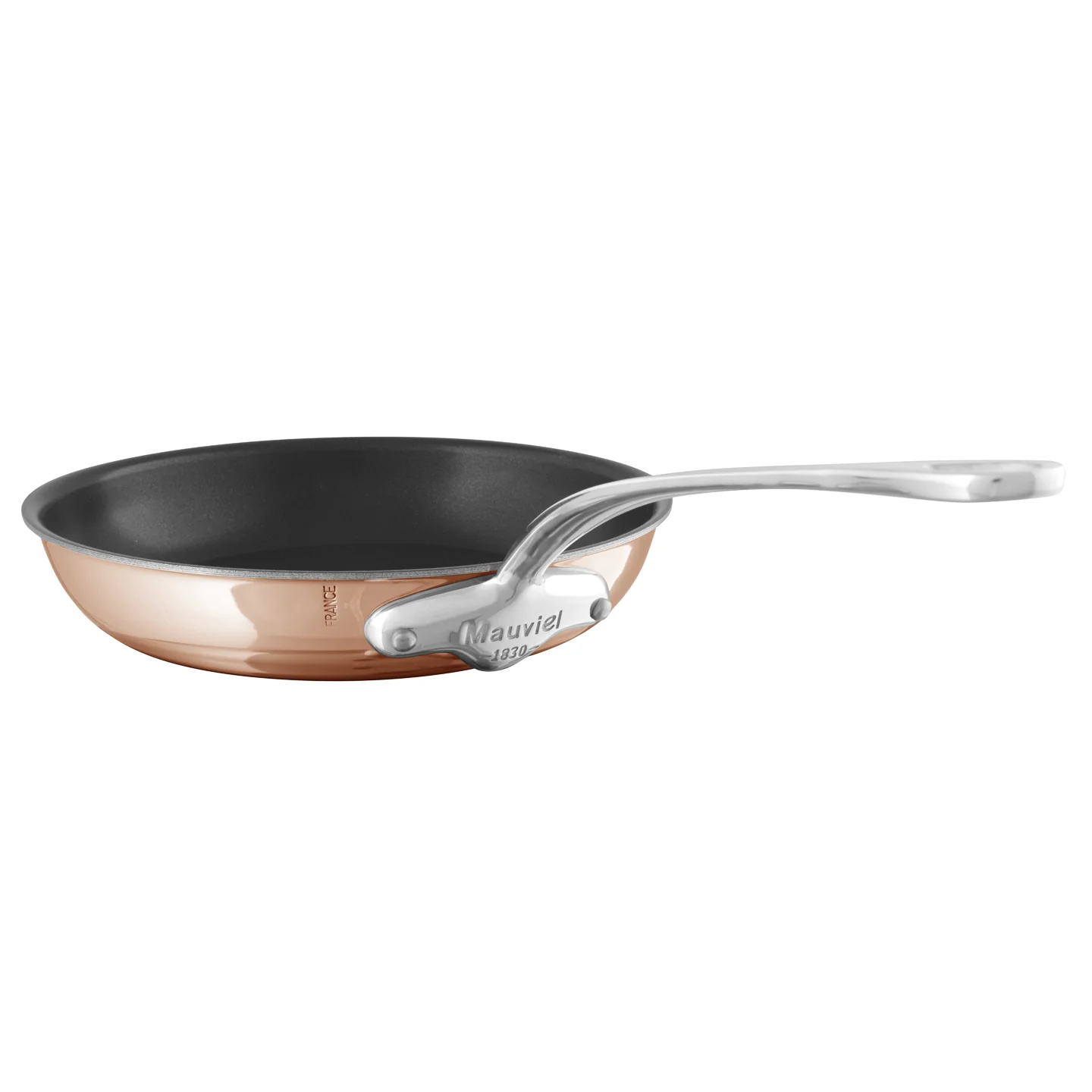 Mauviel M'6S Induction Compatible Copper Non-Stick Frying Pan - Image 4