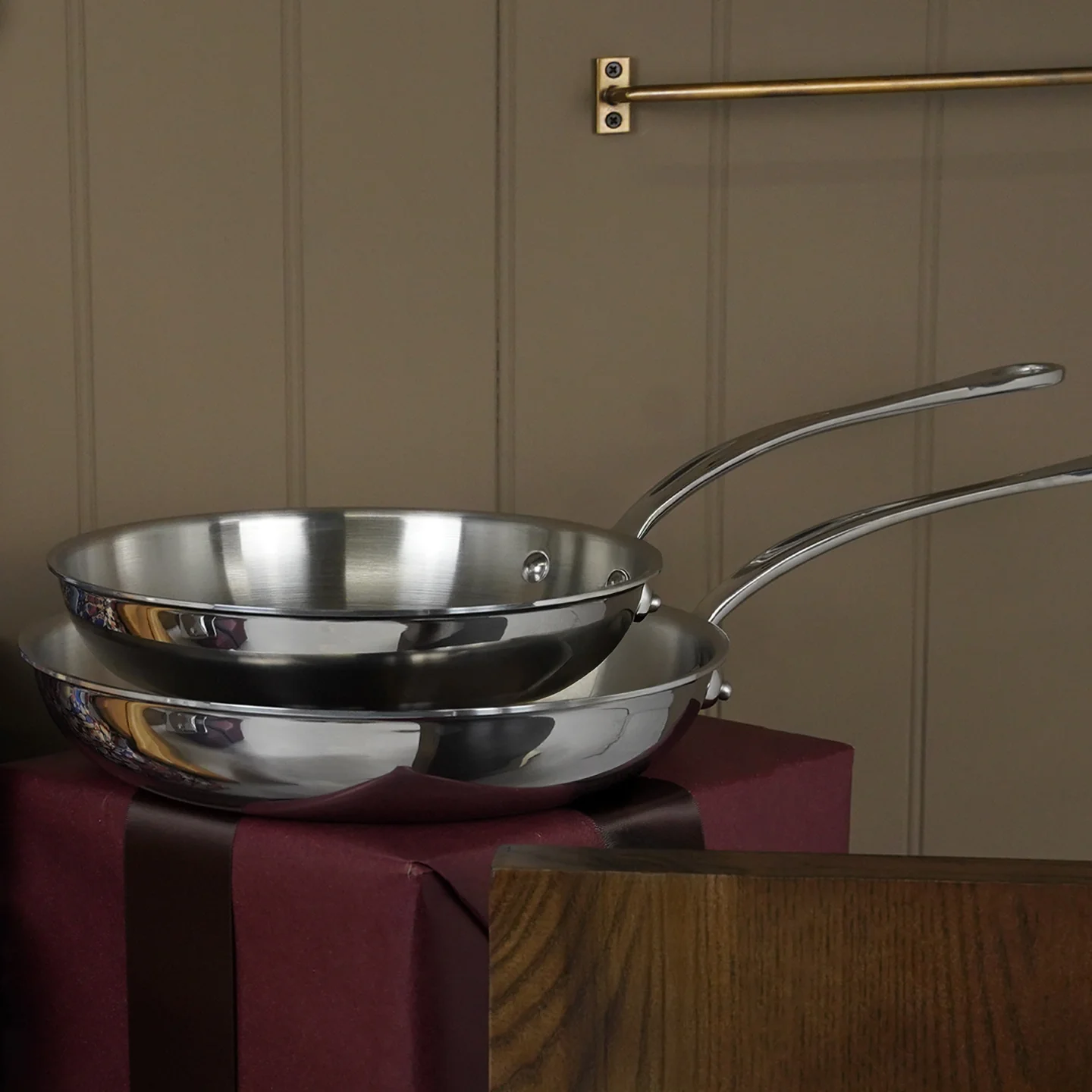 Mauviel M'Cook 2 Piece Frying Pan Set - Image 3