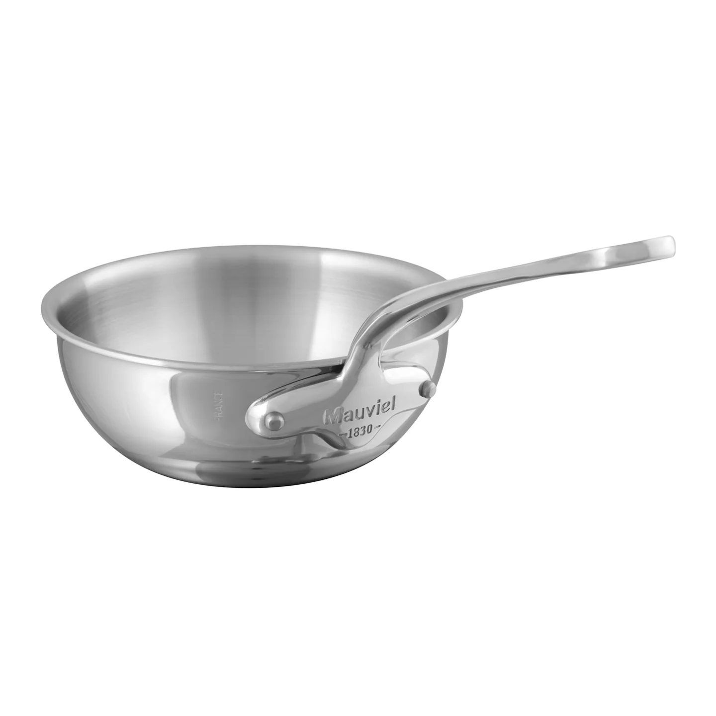 Mauviel M'Cook Curved Splayed Saute Pan - Image 3