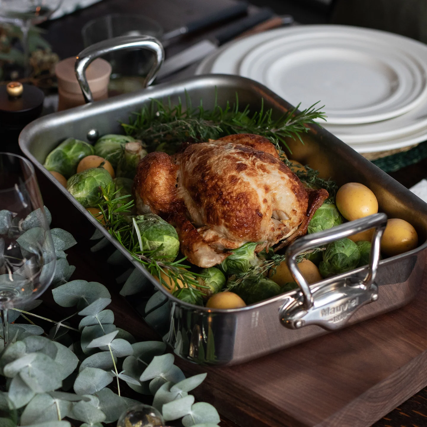 Mauviel M'Cook Roasting Pan - Image 2