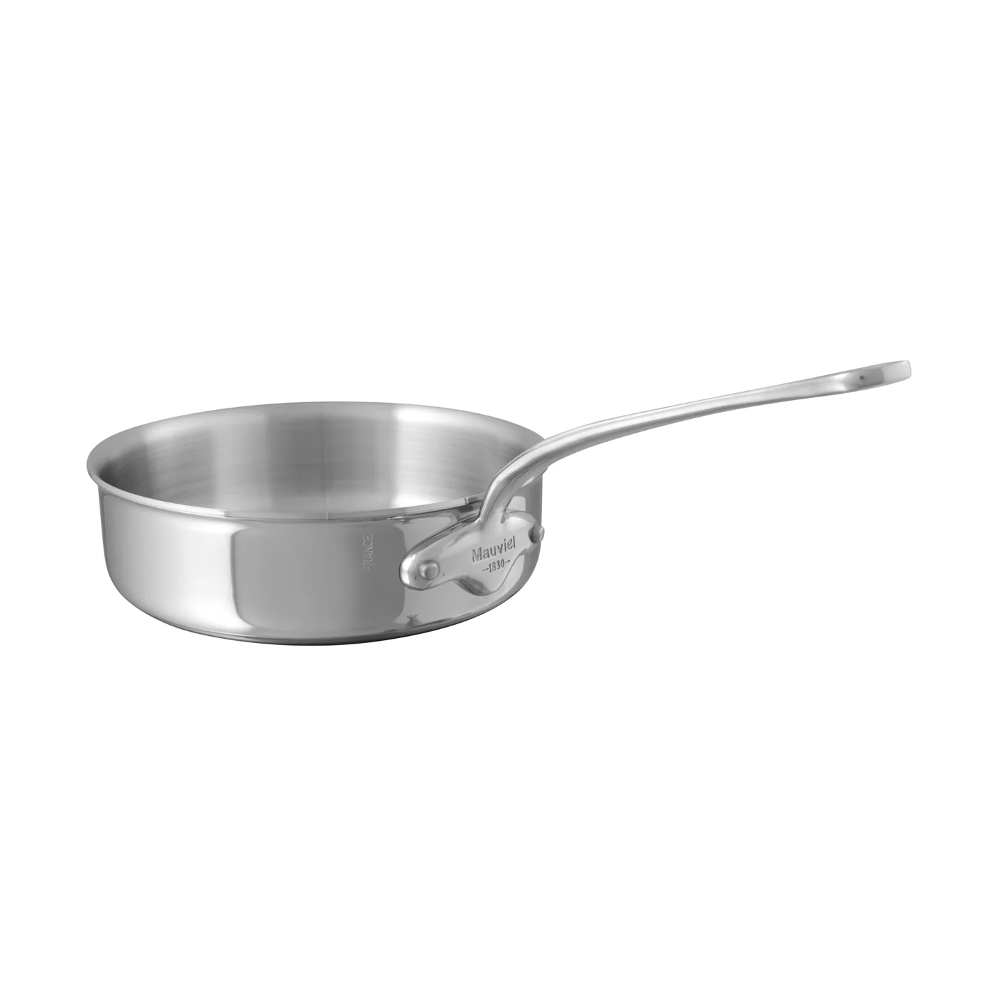Mauviel M'Cook Saute Pan Long Handle / No Lid - Image 3