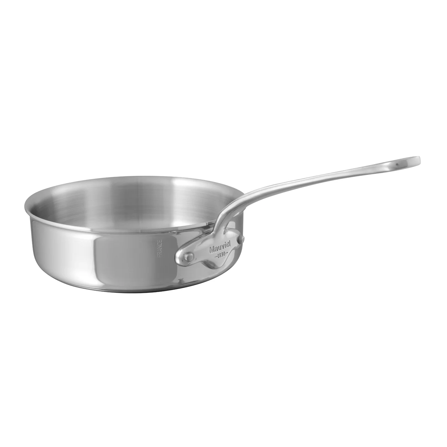 Mauviel M'Cook Saute Pan Long Handle / No Lid - Image 4