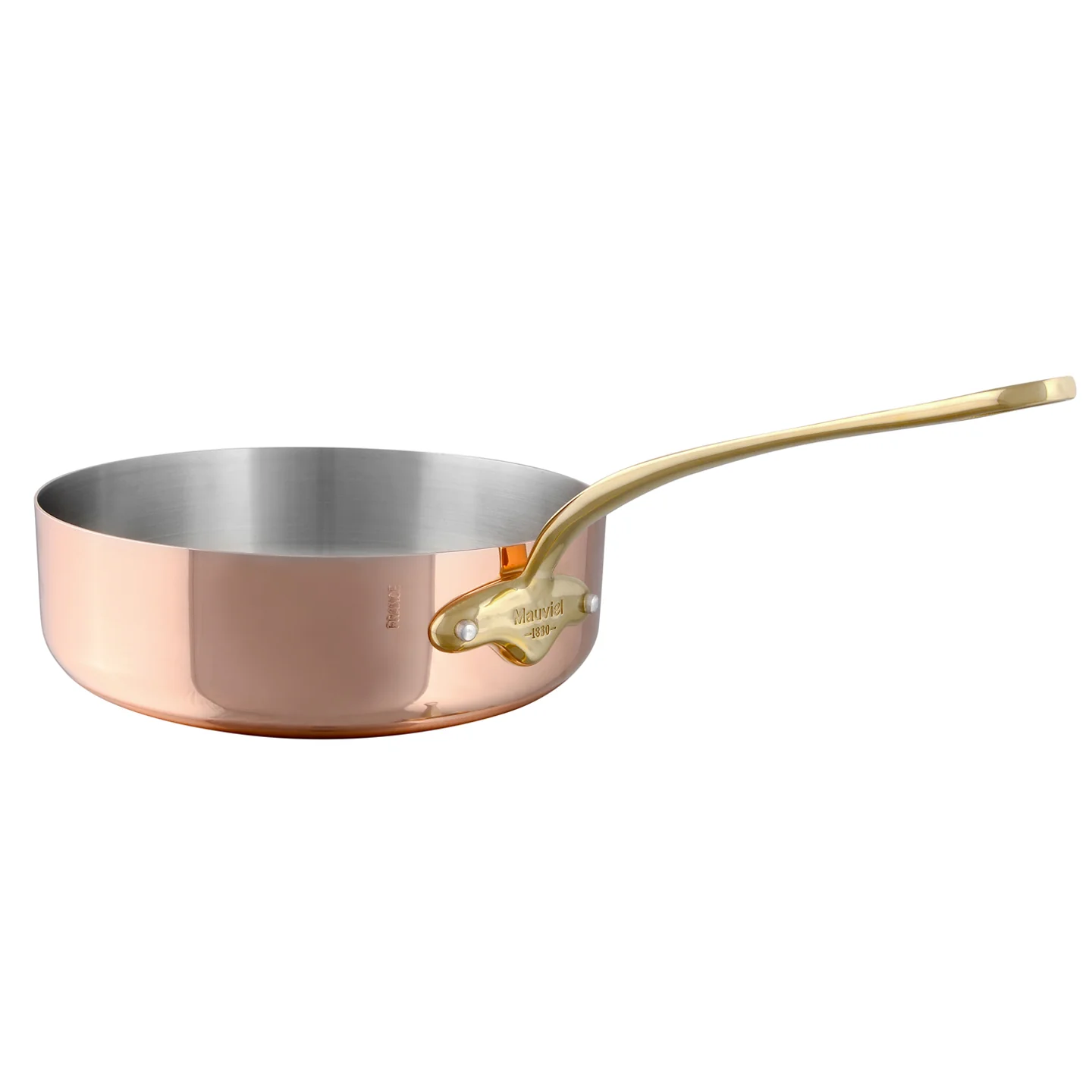 Mauviel M'150B Saute Pan with Long Handle - Image 3