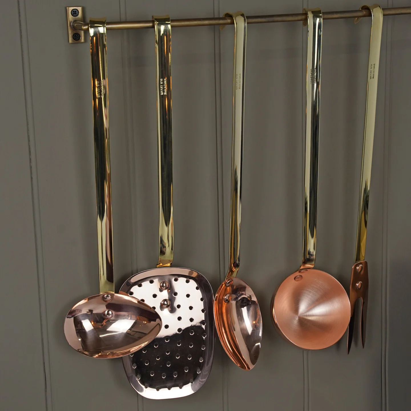 Mauviel M'Plus 5 Piece Copper Utensil Set - Image 4