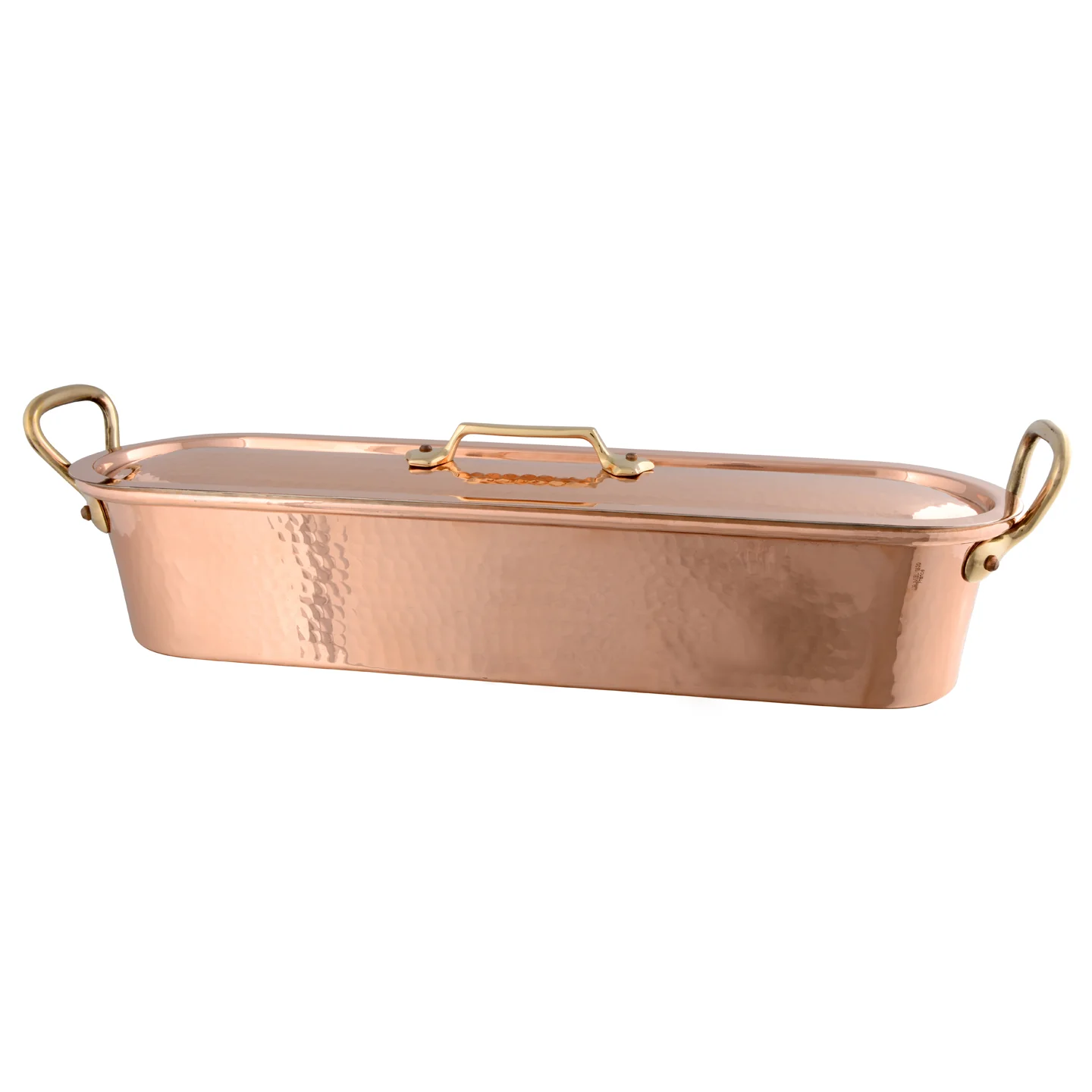 Mauviel M'Tradition Hammered Copper Fish Kettle - Image 7