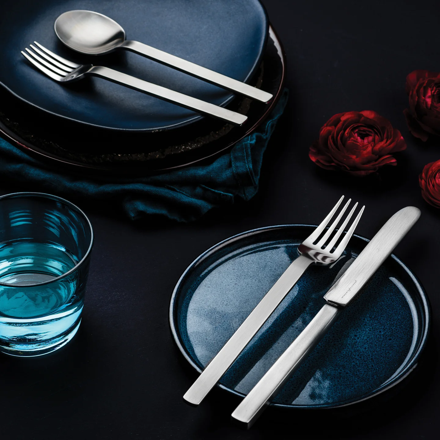Mepra Stile Ice Cutlery Set / Brushed / 44 Piece - Image 2