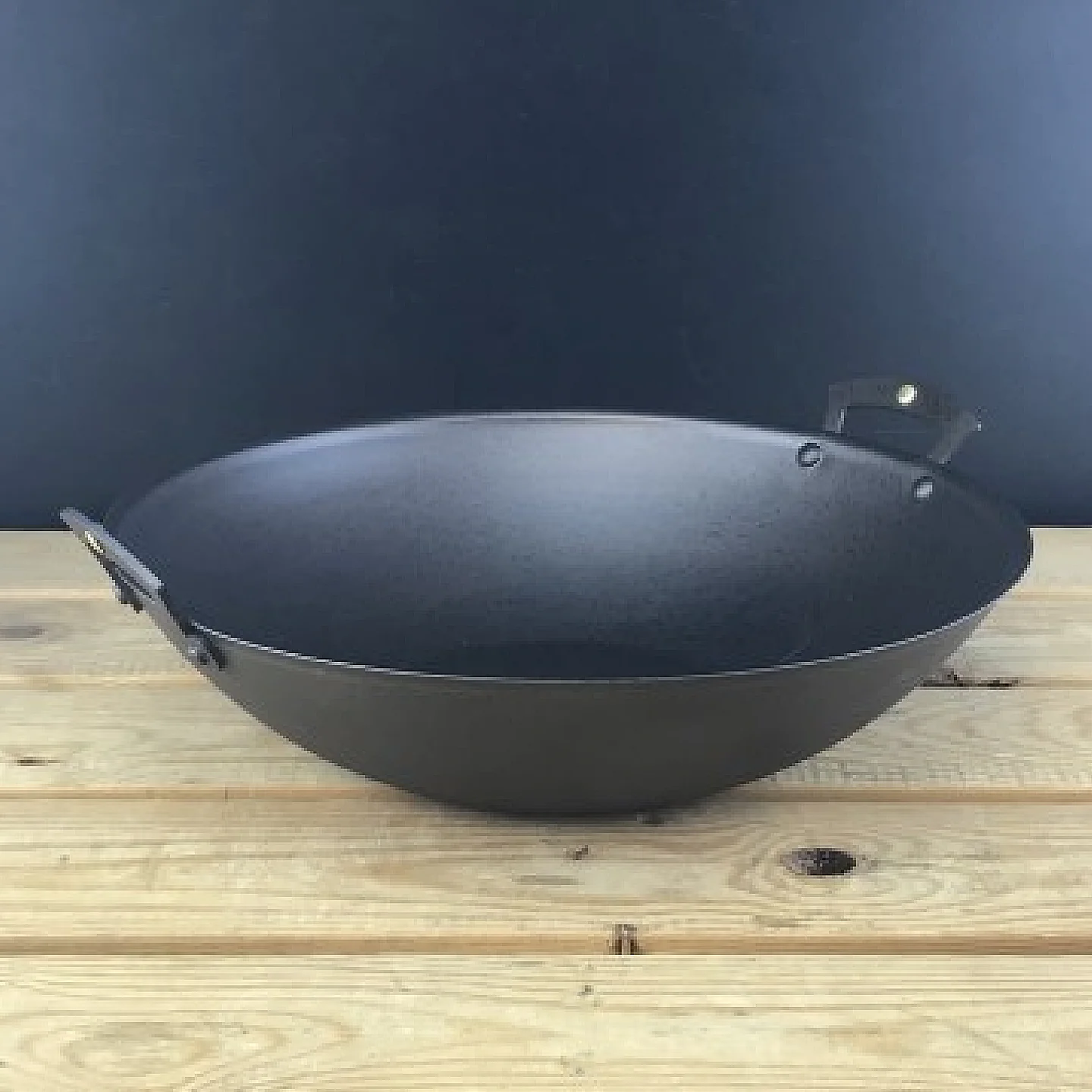 Netherton Foundry Wok 2 Handle No Lid / 13" / 33cm - Image 2