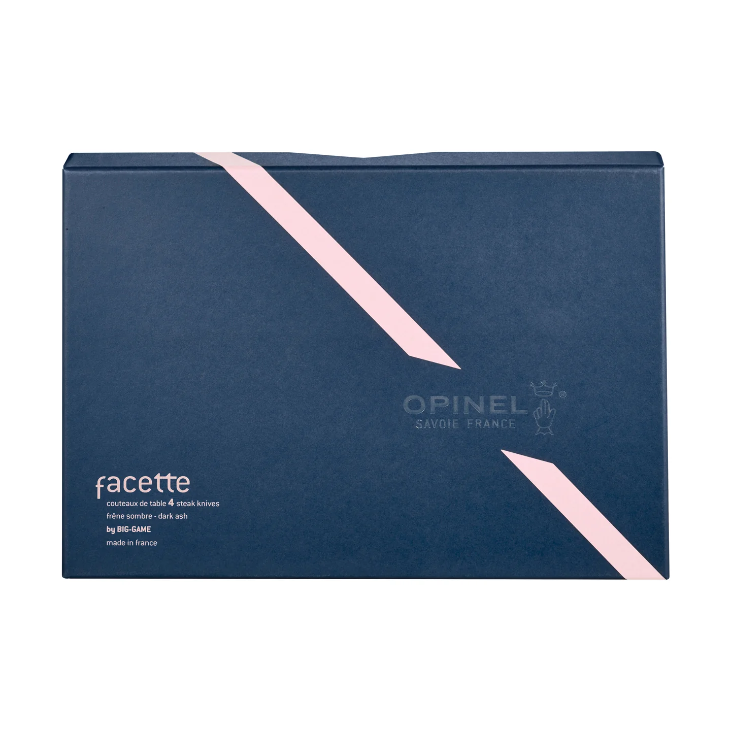 Opinel Facette Steak Knives / Set of 4 / Dark Ash - Image 5