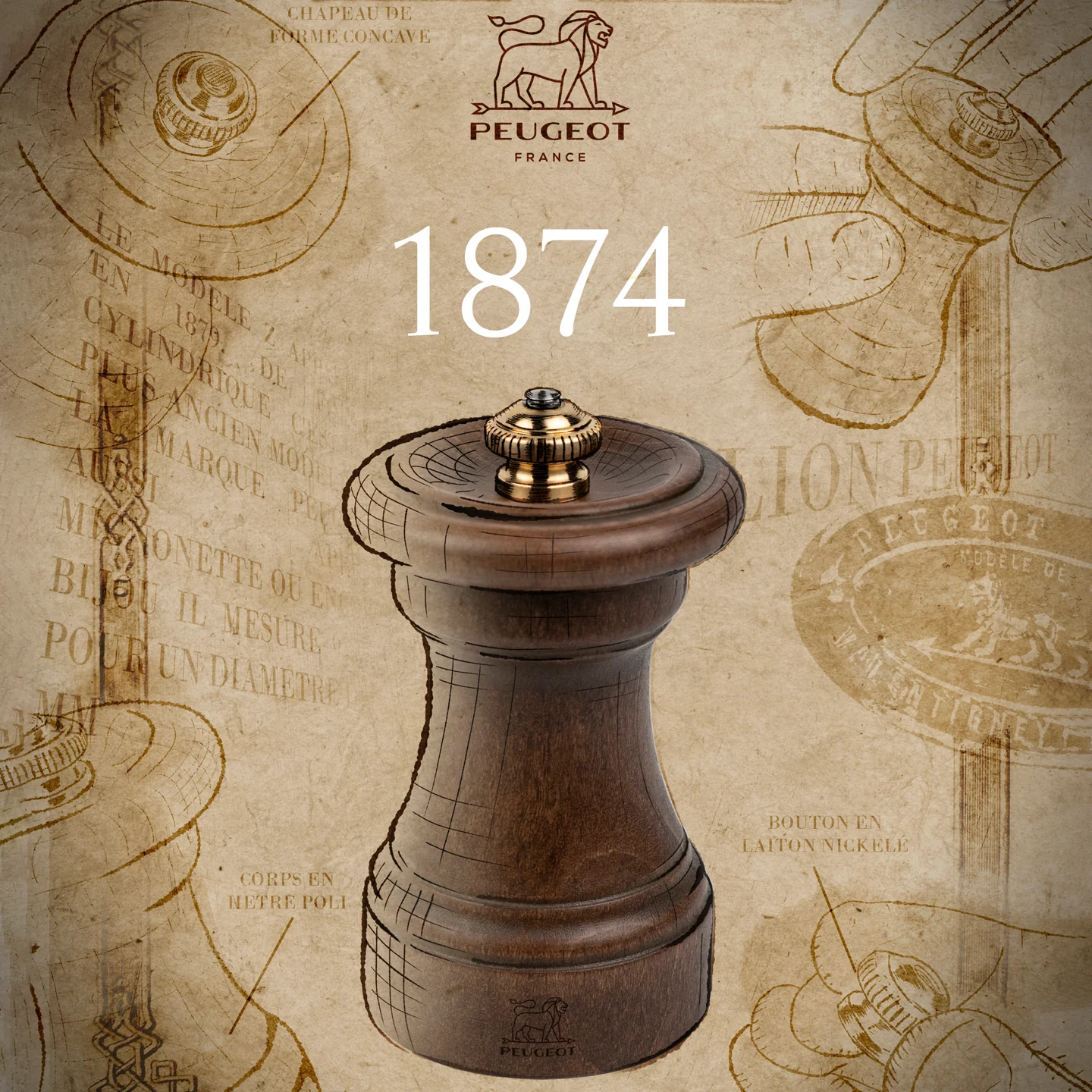Peugeot 1874 Pepper Mill - Image 9