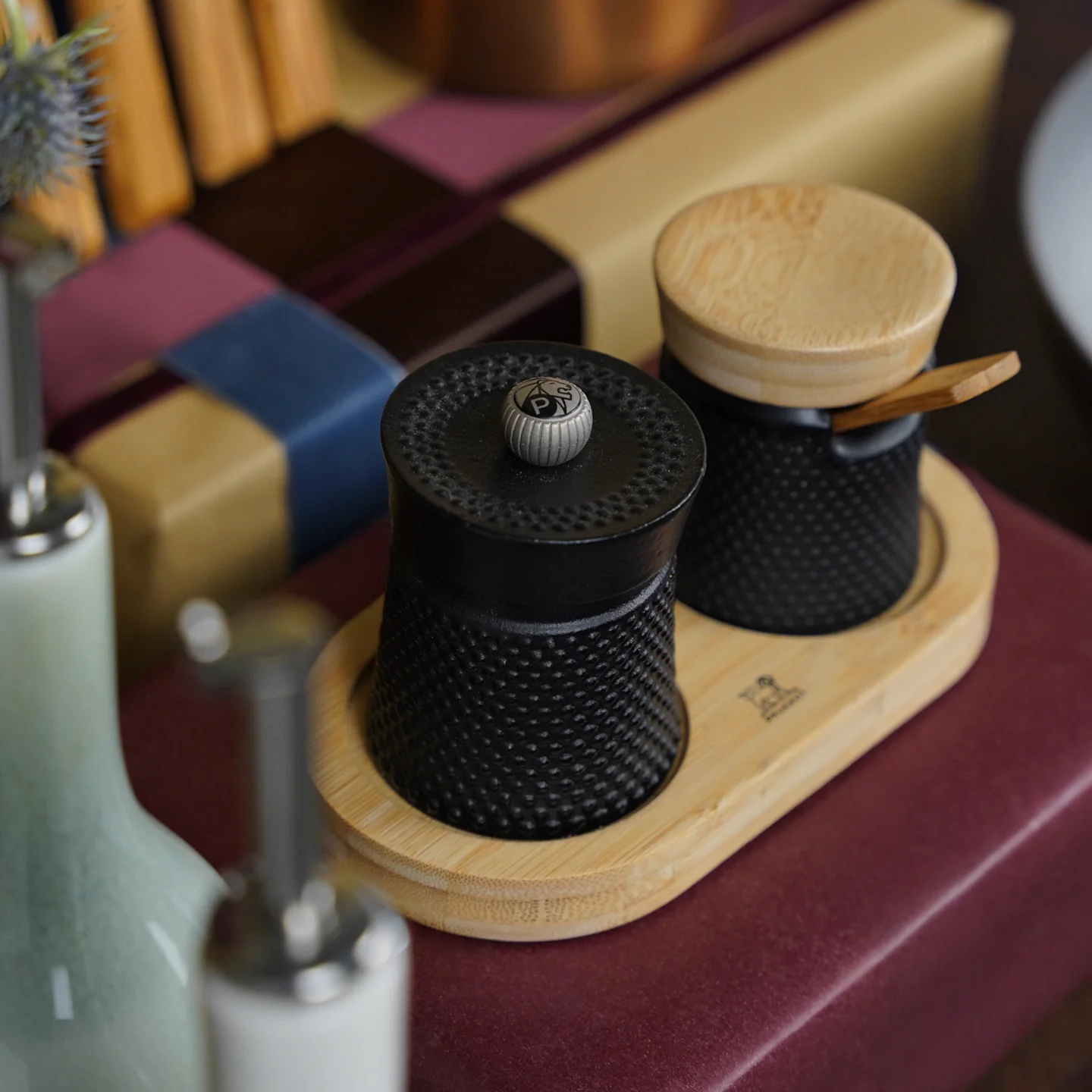 Peugeot Bali Spice Palace Pepper Mill & Salt Cellar Set - Image 8