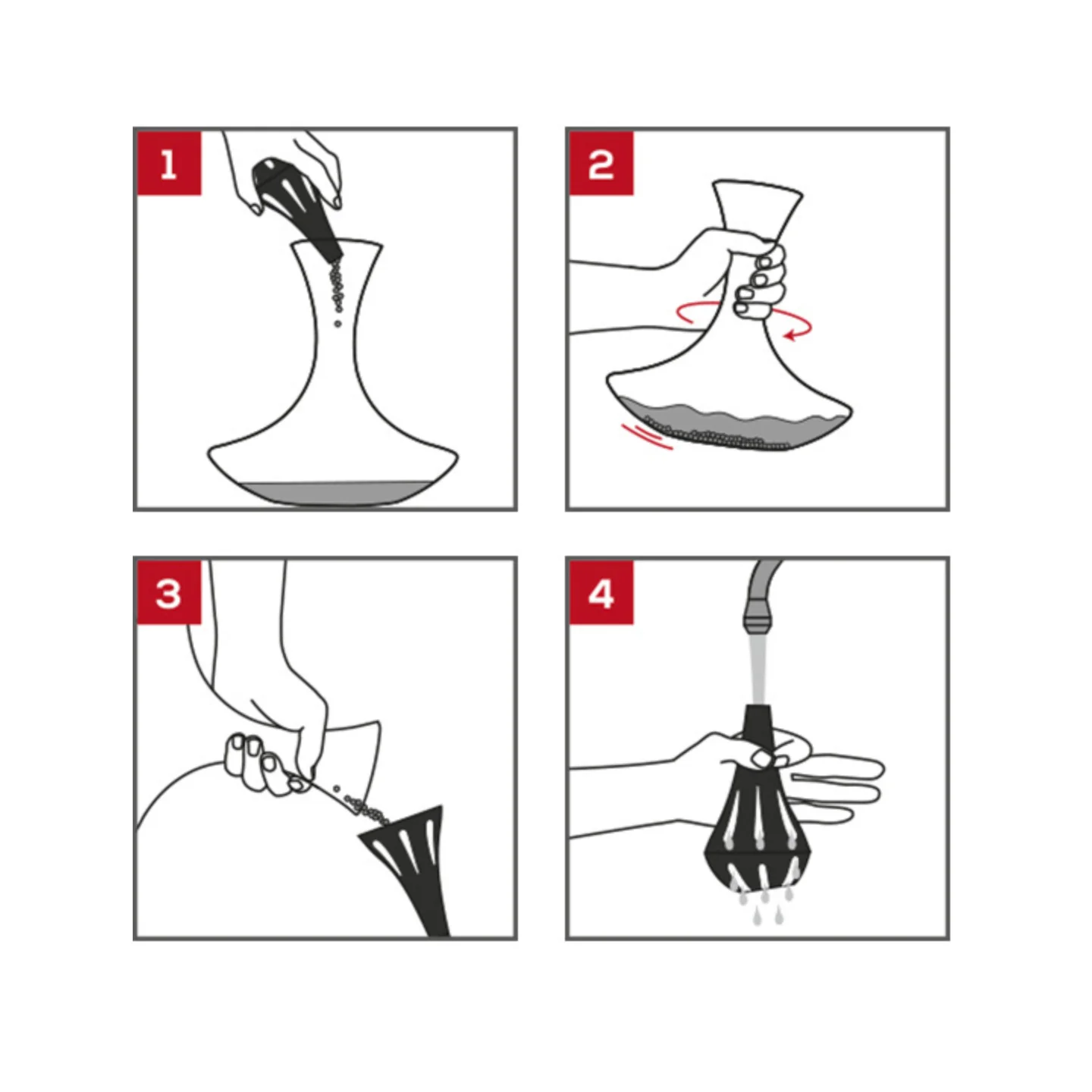 Peugeot Bilbo Decanter Cleaning Beads - Image 3