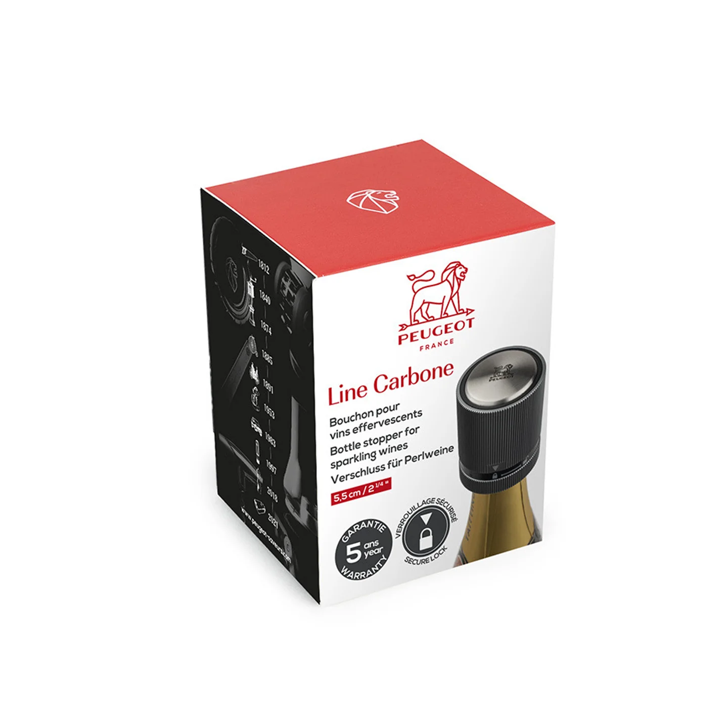 Peugeot Line Bottle Stopper / Carbon - Image 5