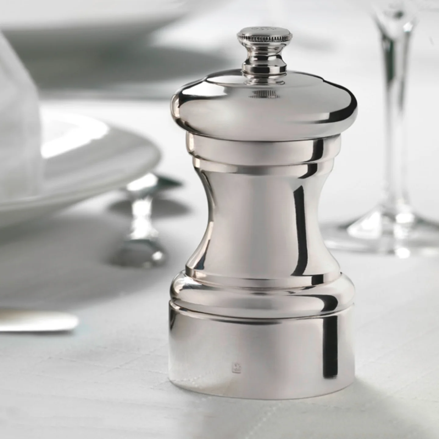 Peugeot Mignonnette Silver-Plated Pepper Mill - Image 3