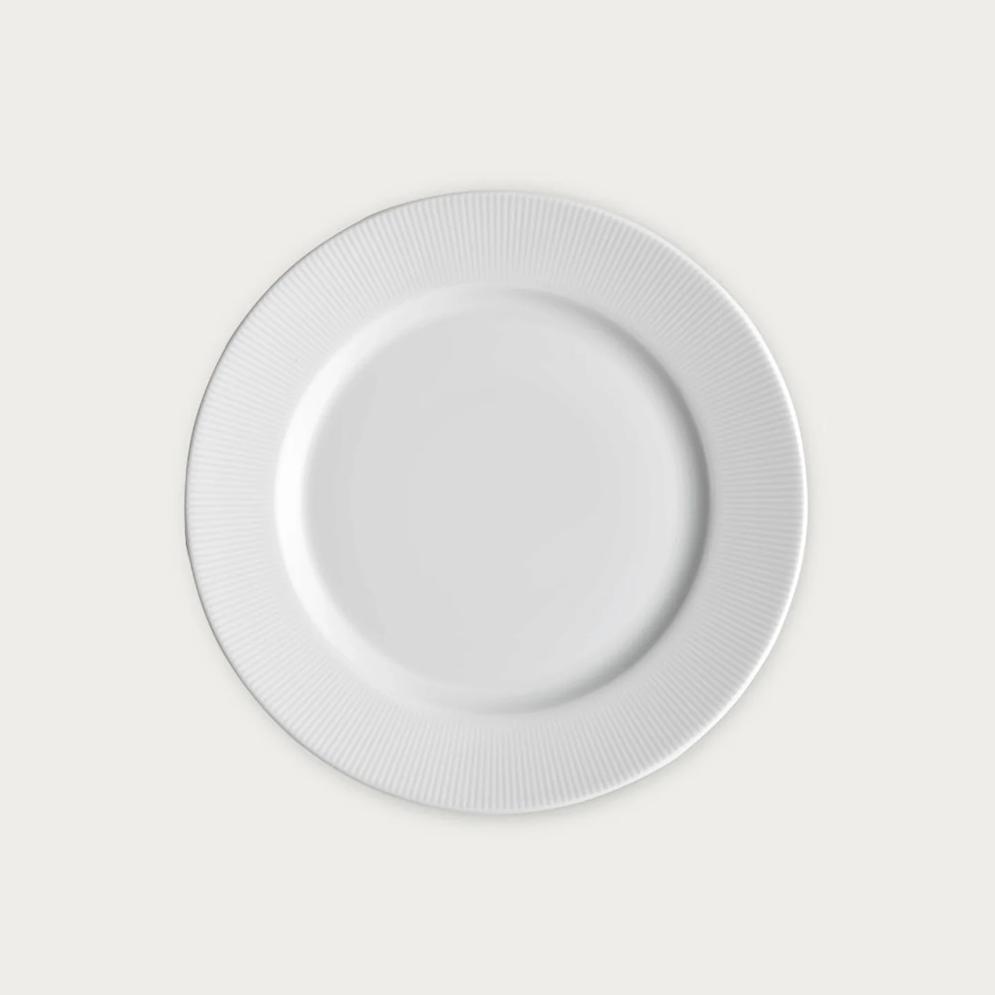 Pillivuyt Eventail Rimmed Side Plate / 22cm *