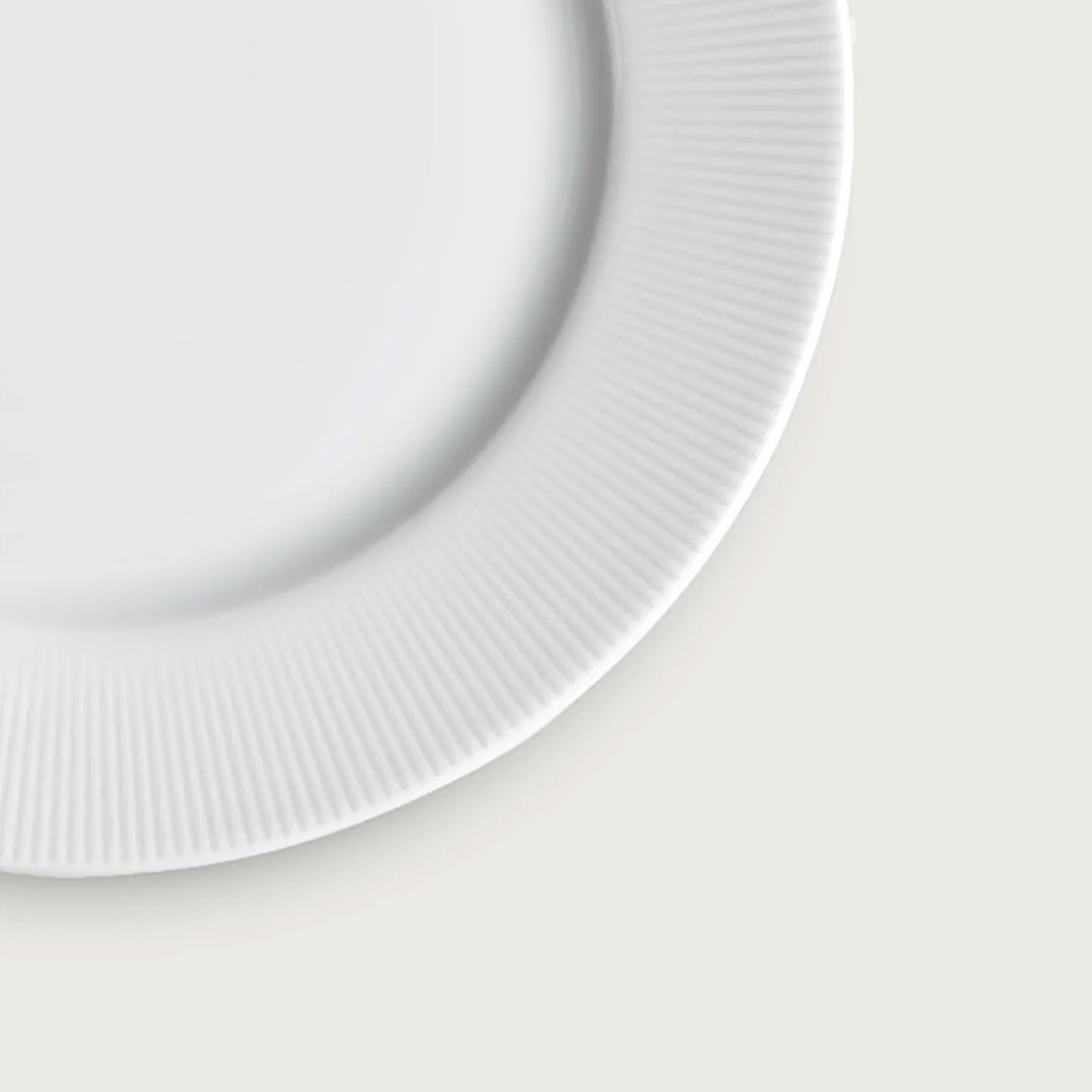 Pillivuyt Eventail Rimmed Side Plate / 22cm * - Image 2