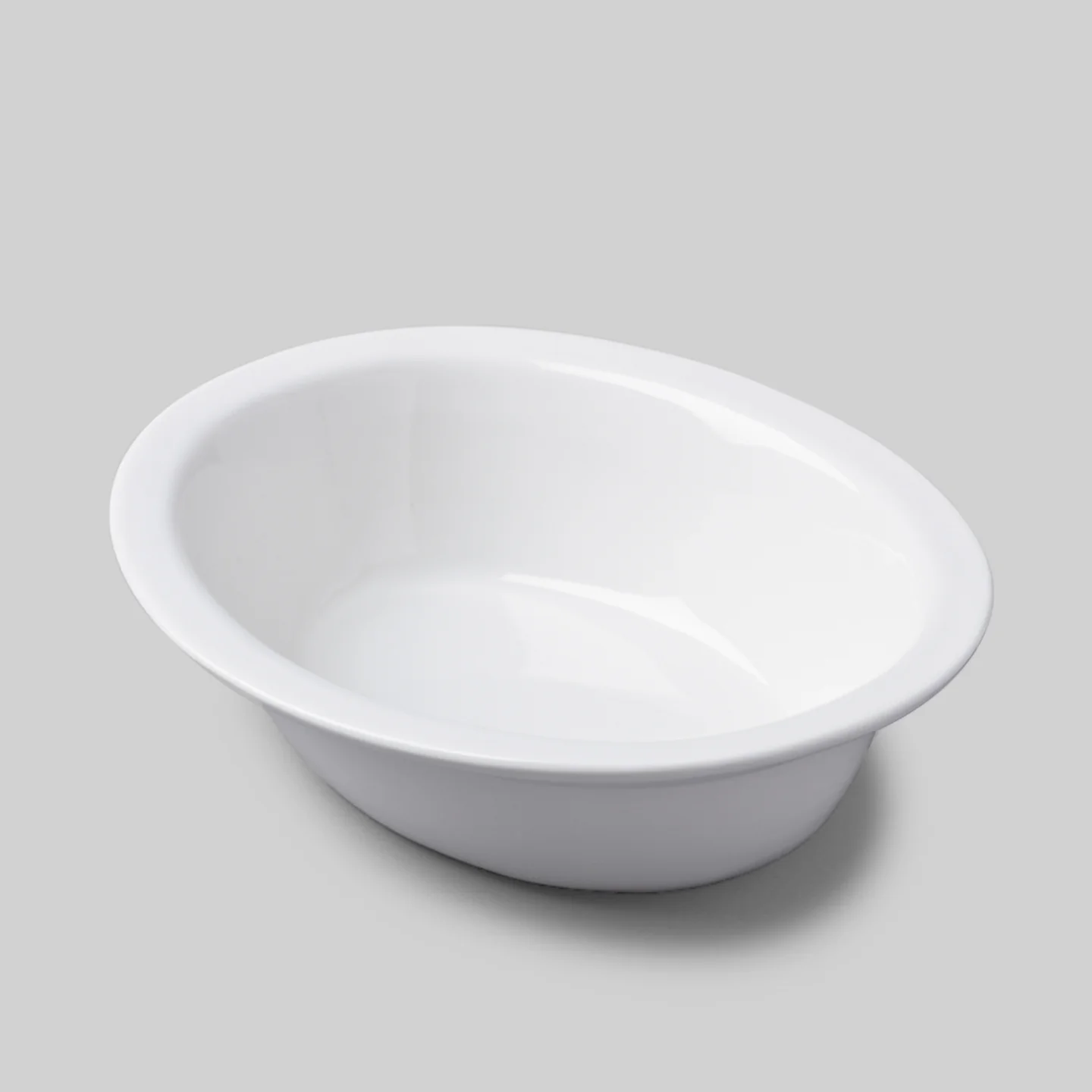 Porcelain Oval Pie Dish - Image 3
