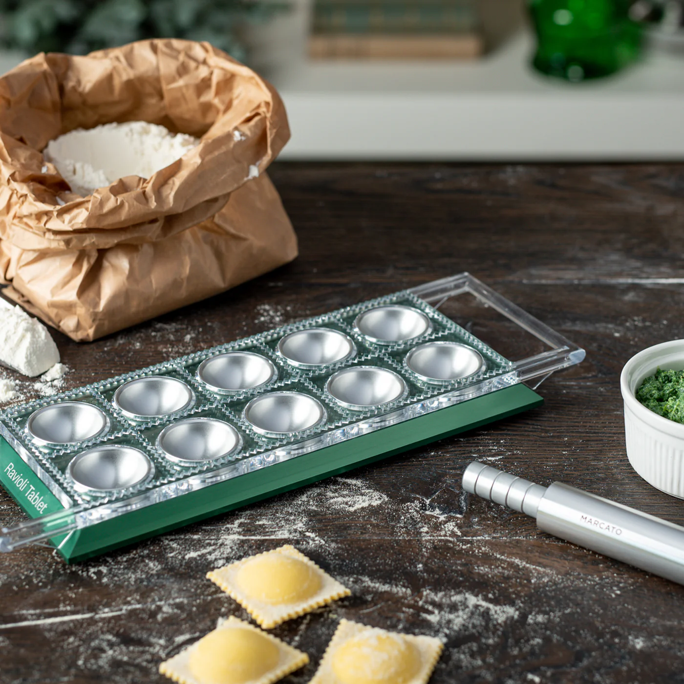 Marcato Premium Pasta Pack + Motor / Green - Image 4