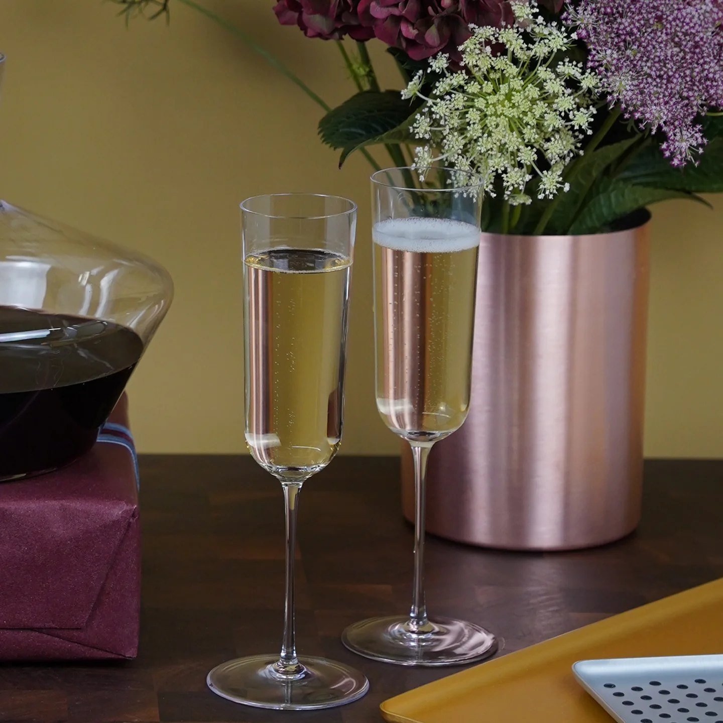 Richard Brendon Cocktail Champagne Flute / Set of 2 * - Image 2
