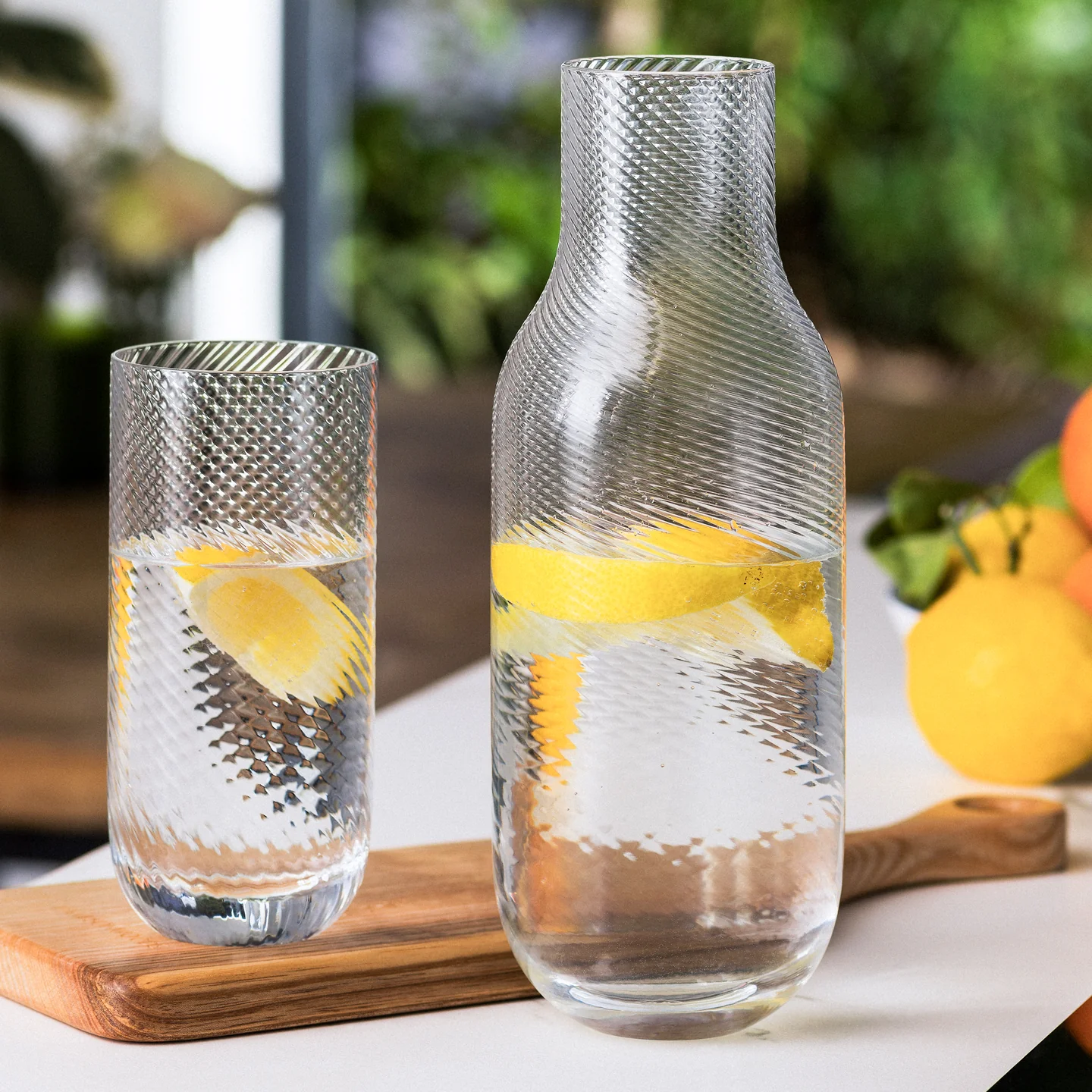 Richard Brendon Optic Carafe / Clear - Image 2