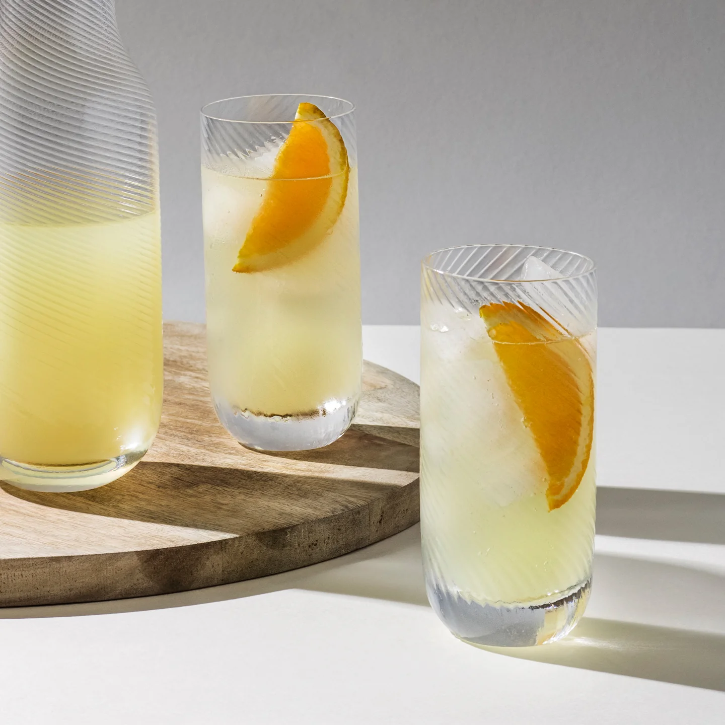 Richard Brendon Optic Highball Glass / Set of 2 / Clear - Image 2