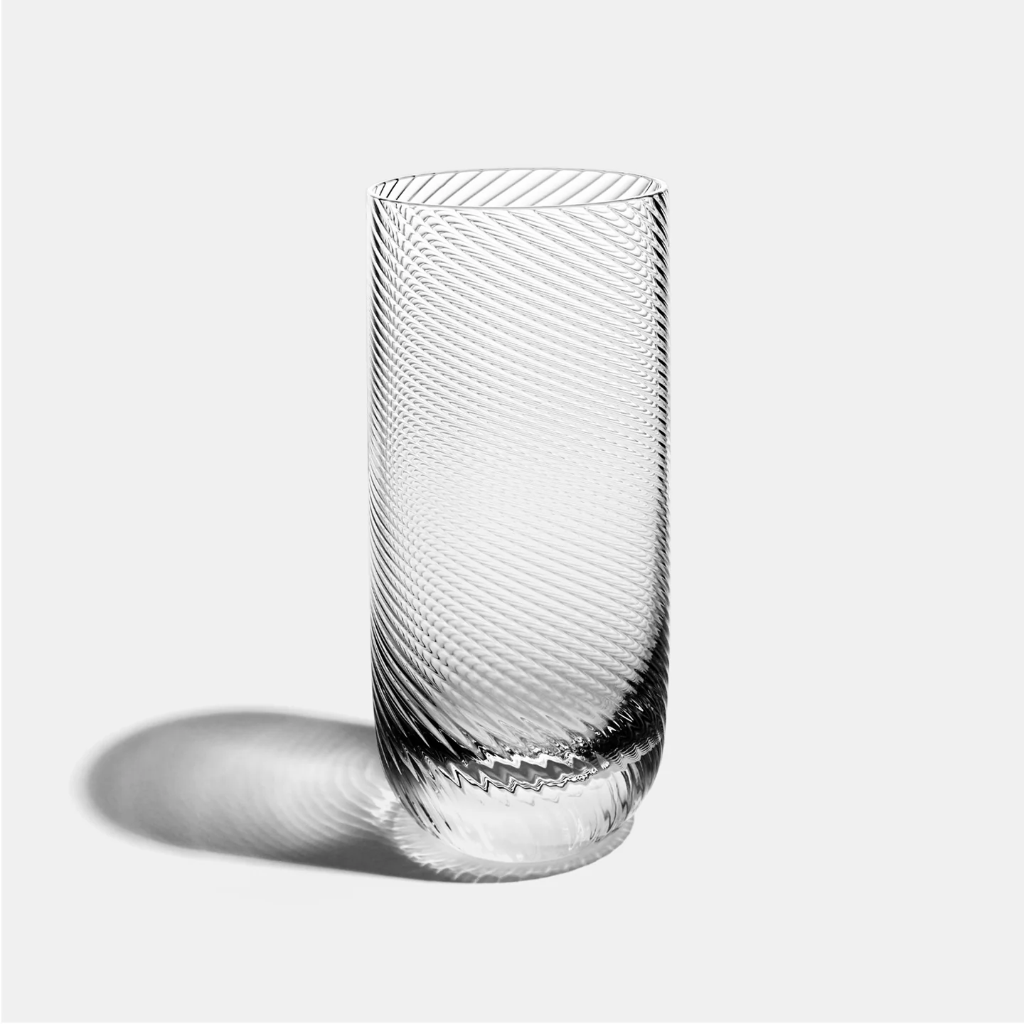 Richard Brendon Optic Highball Glass / Set of 2 / Clear - Image 3