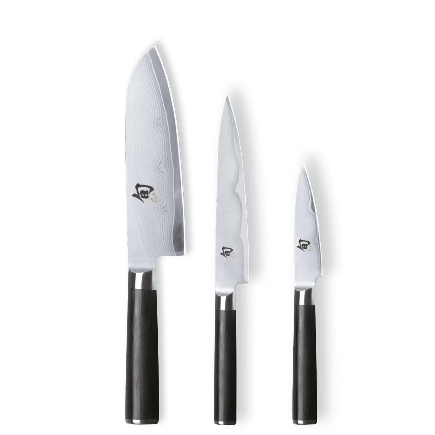 Kai Shun Classic 3 Piece Knife Set / Santoku - Image 3