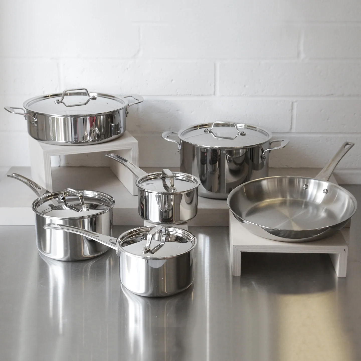 Silampos TriPly 6-Piece Cookware Set - Image 2