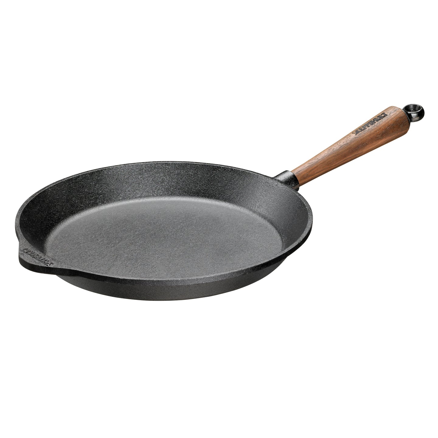 Skeppshult Cast Iron Frying Pan with Walnut Handle - Image 3