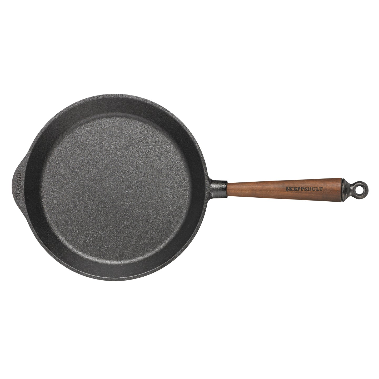 Skeppshult Cast Iron Frying Pan with Walnut Handle - Image 4