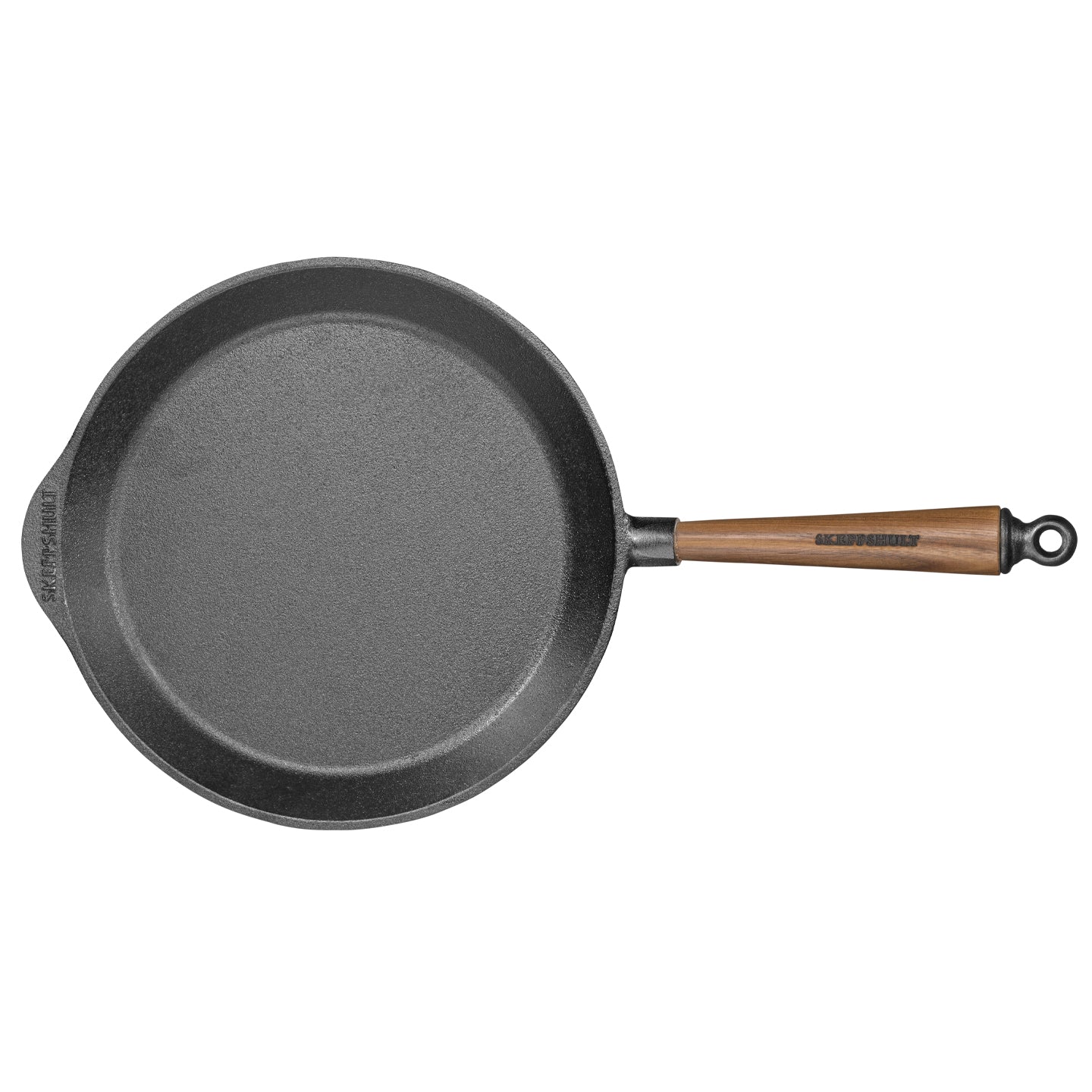Skeppshult Cast Iron Frying Pan with Walnut Handle - Image 5