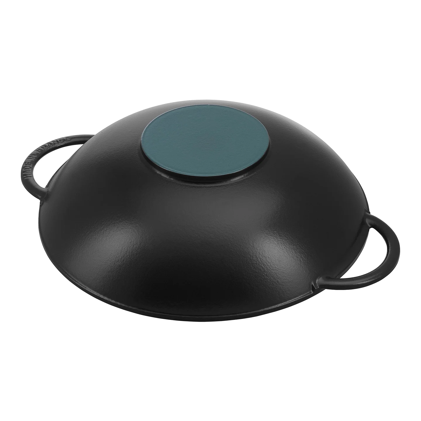 Staub Cast Iron Wok w / accessories / 37cm - Image 3