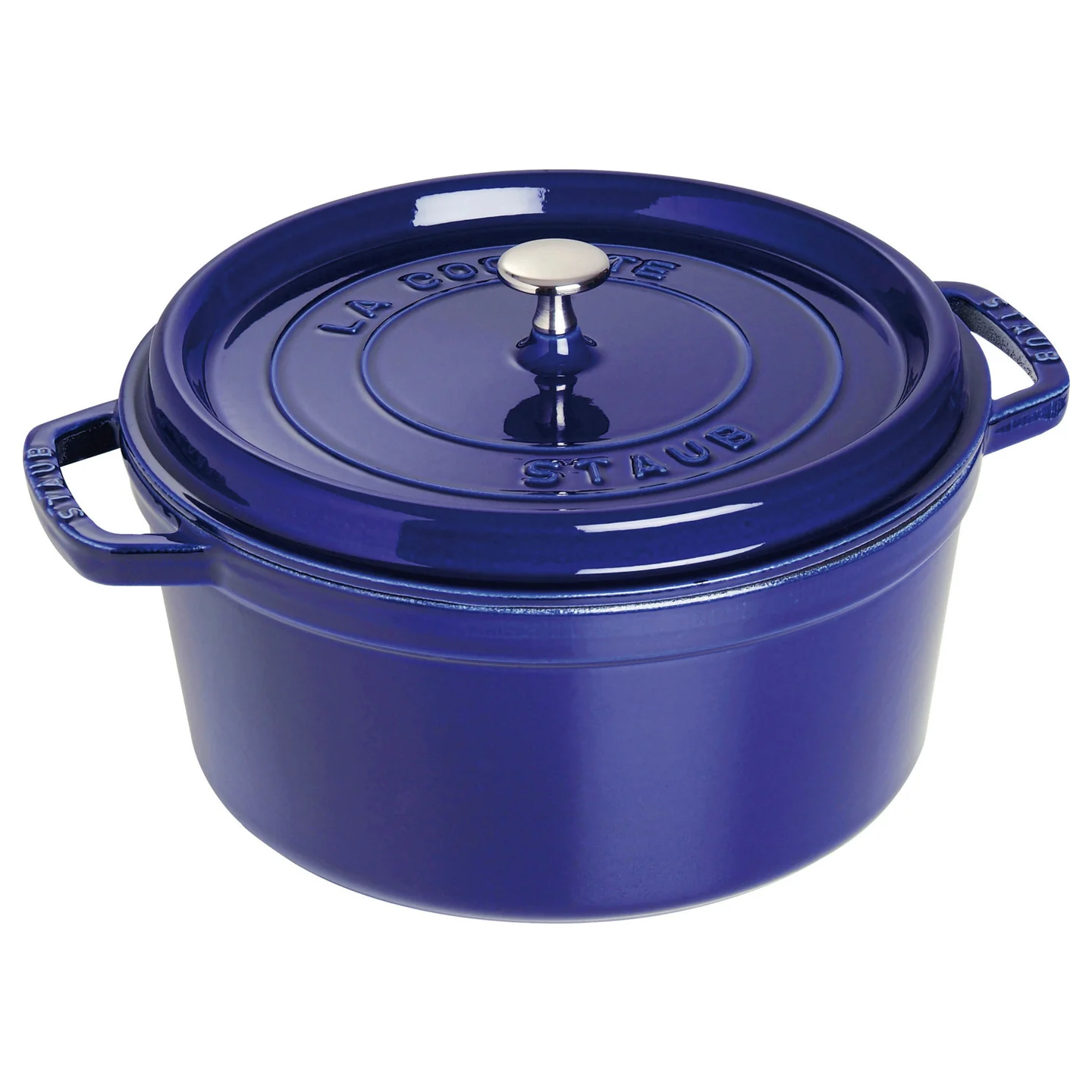 Staub Round Cocotte / Blue - Image 5