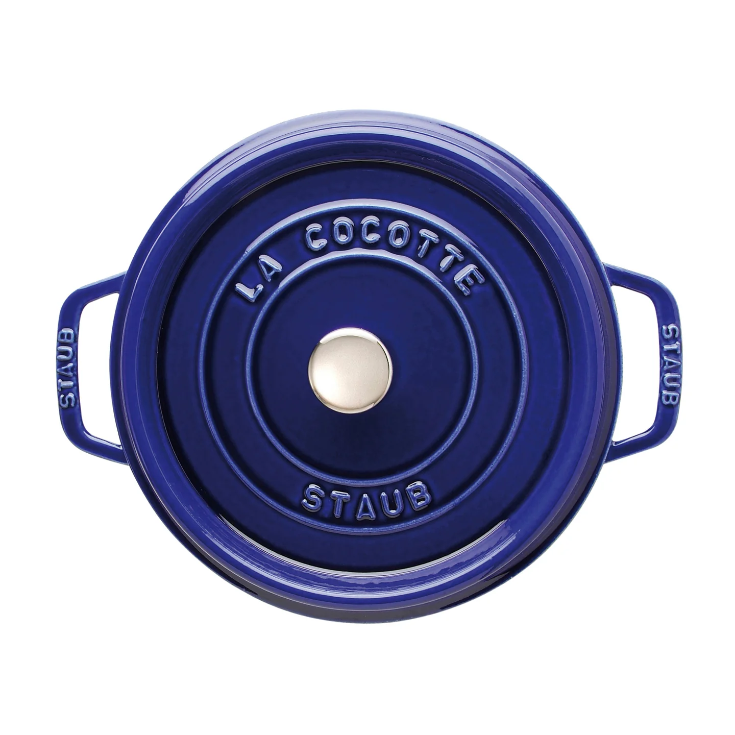 Staub Round Cocotte / Blue - Image 7