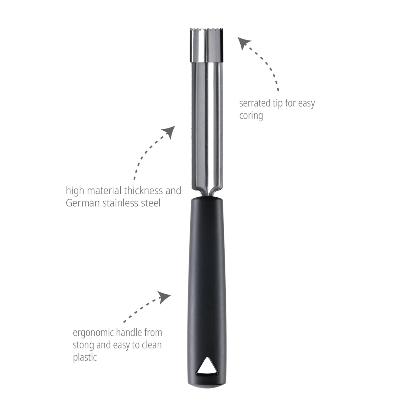 Triangle Apple Corer / 20mm - Image 3