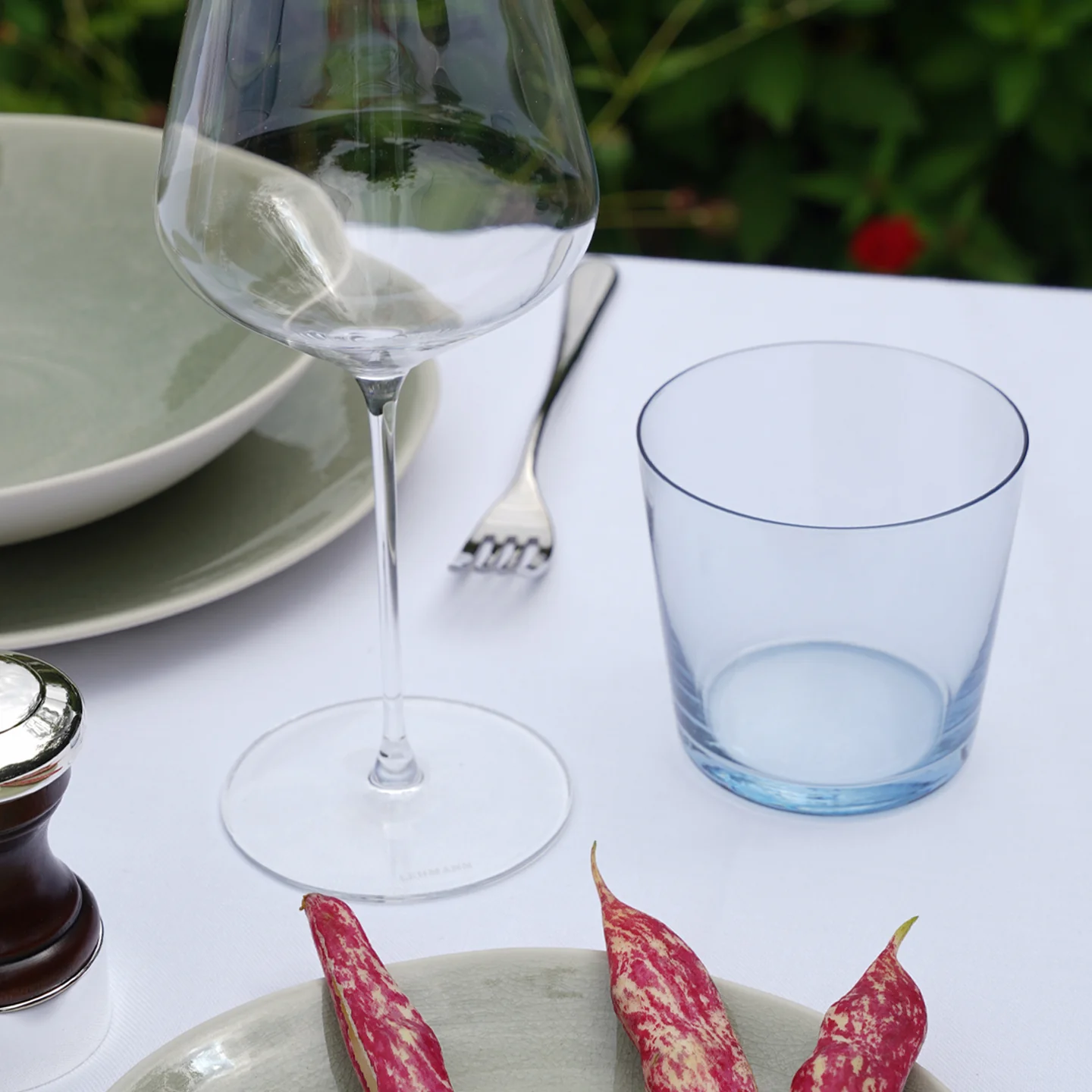Zwiesel Together Water Glass Set of 4 / 367ml / Smoky Blue - Image 8