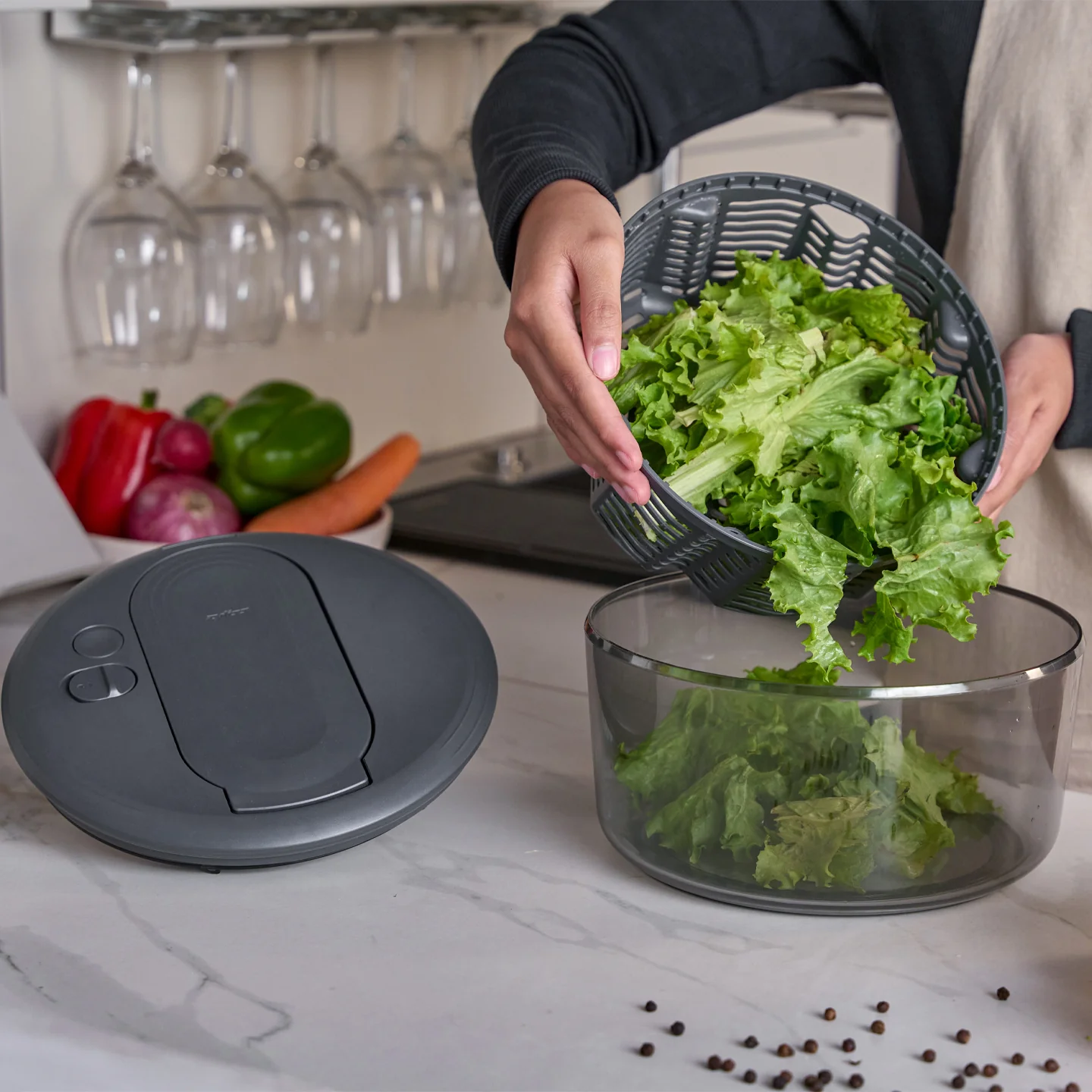 Zyliss Swift Dry Salad Spinner - Image 2